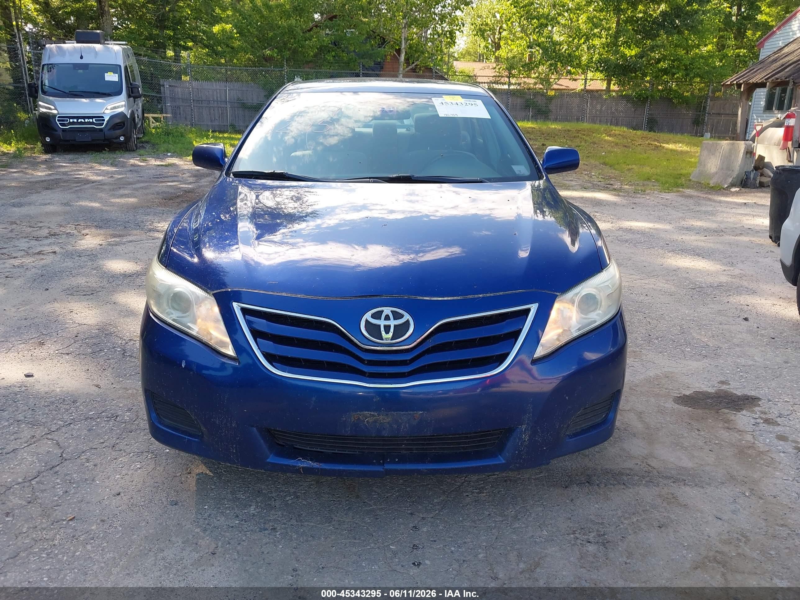 2011 Toyota Camry   Синий vin: 4T4BF3EK7BR127232
