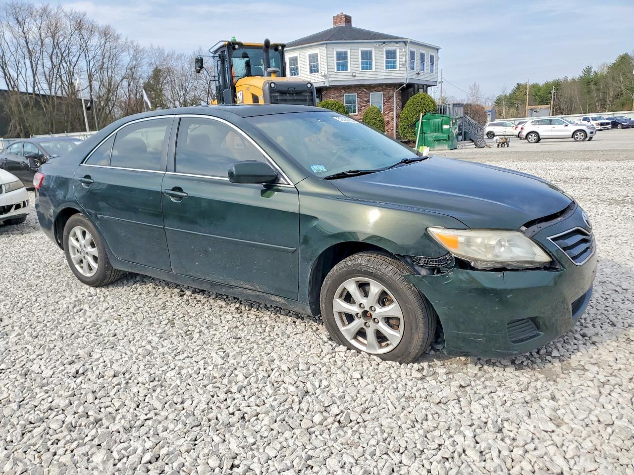 2011 Toyota Camry Le Зеленый vin: 4T4BF3EK7BR136710
