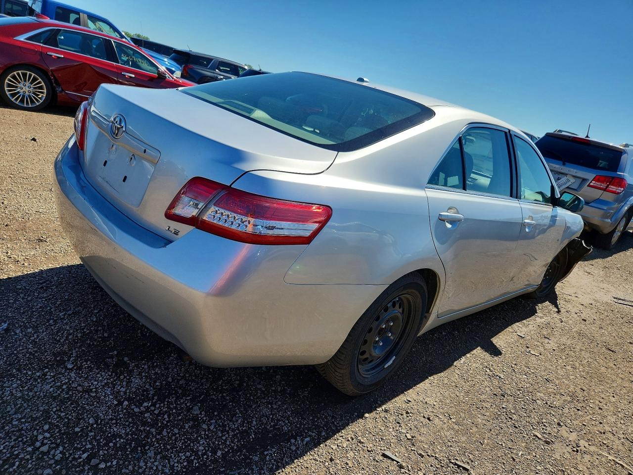 2011 Toyota Camry Silver vin: 4T4BF3EK7BR140921