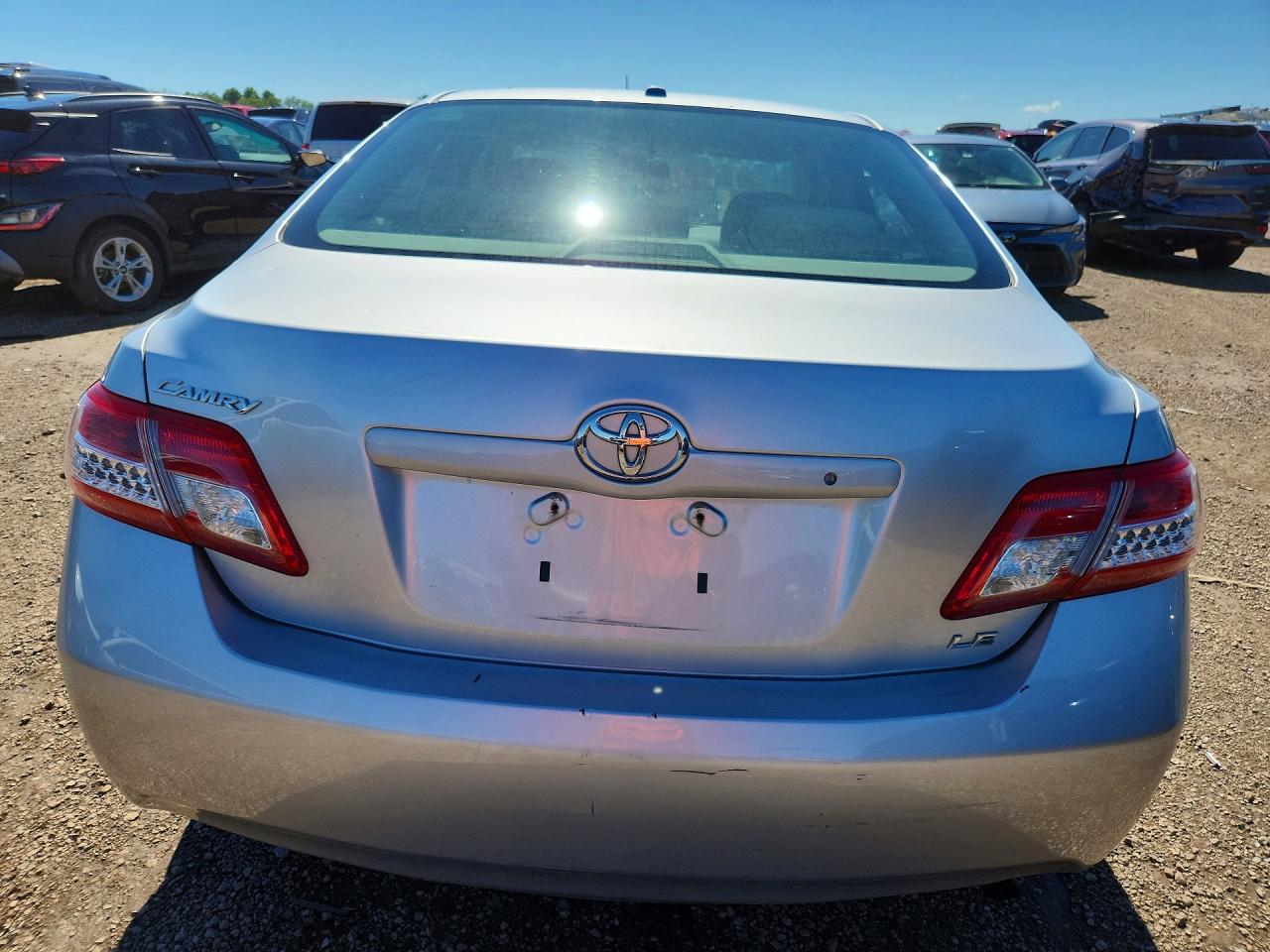 2011 Toyota Camry Silver vin: 4T4BF3EK7BR140921
