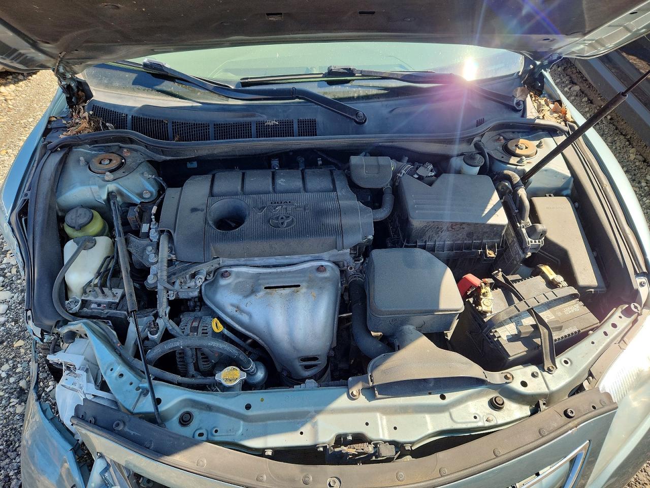 2011 Toyota Camry Le Turquoise vin: 4T4BF3EK7BR144063