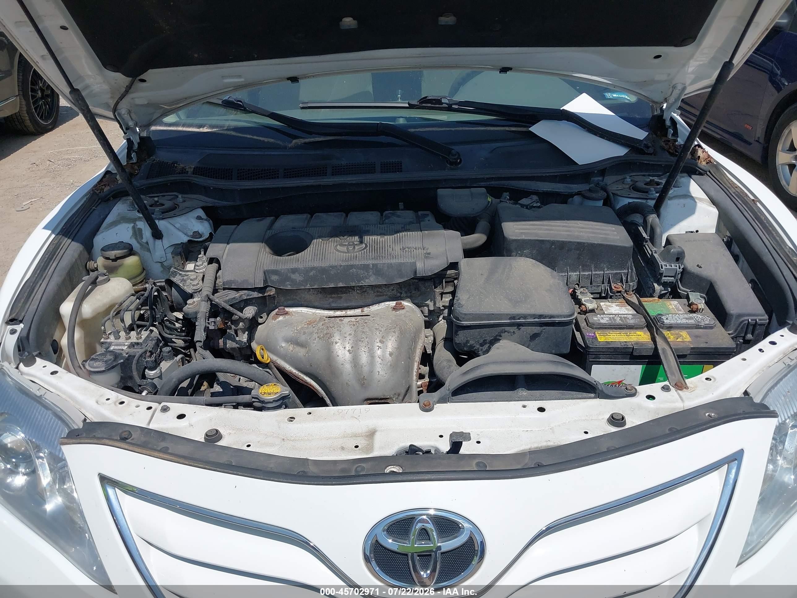 2011 Toyota Camry Le White vin: 4T4BF3EK7BR159663