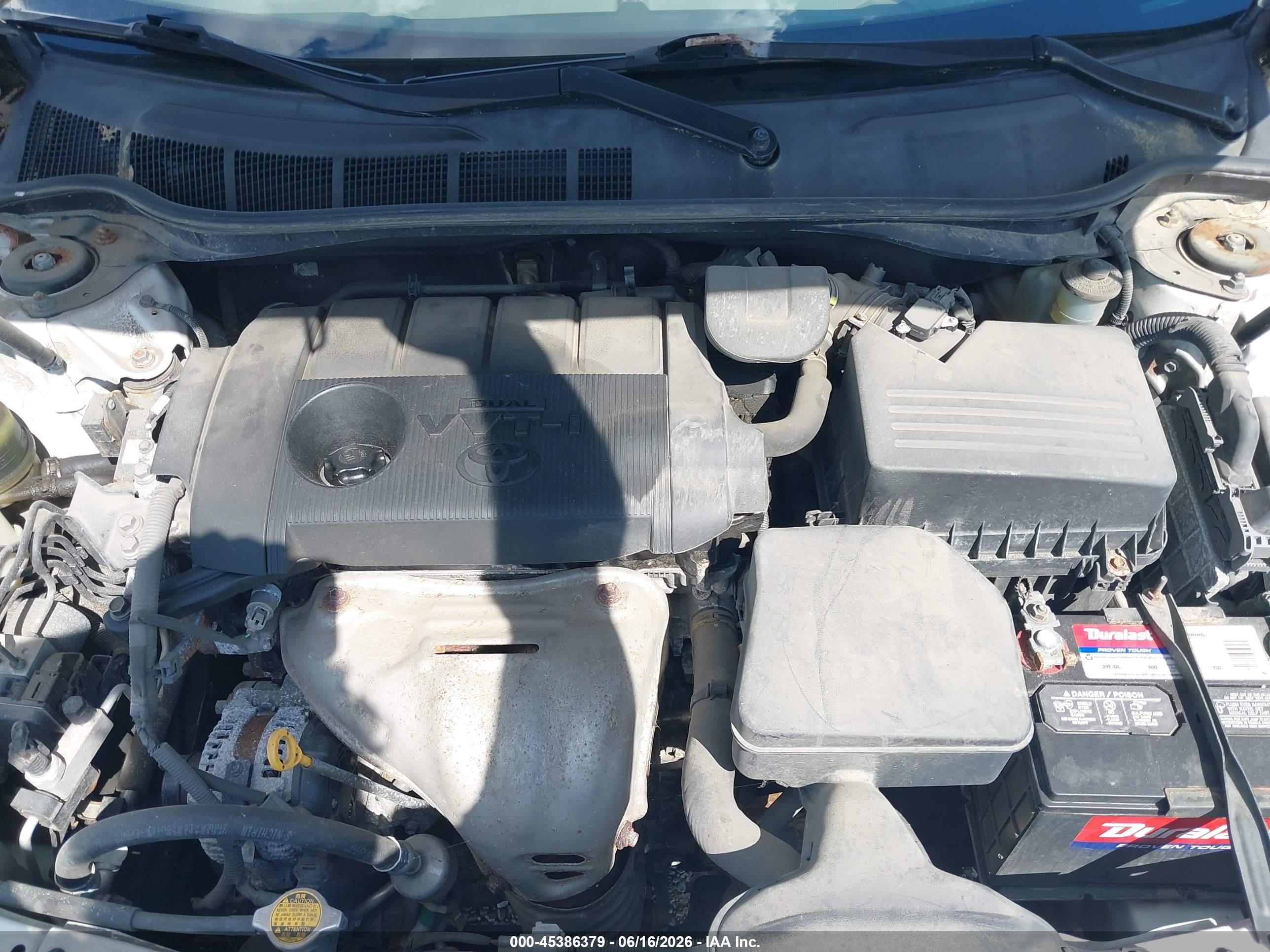 2011 Toyota Camry Le Белый vin: 4T4BF3EK7BR183820