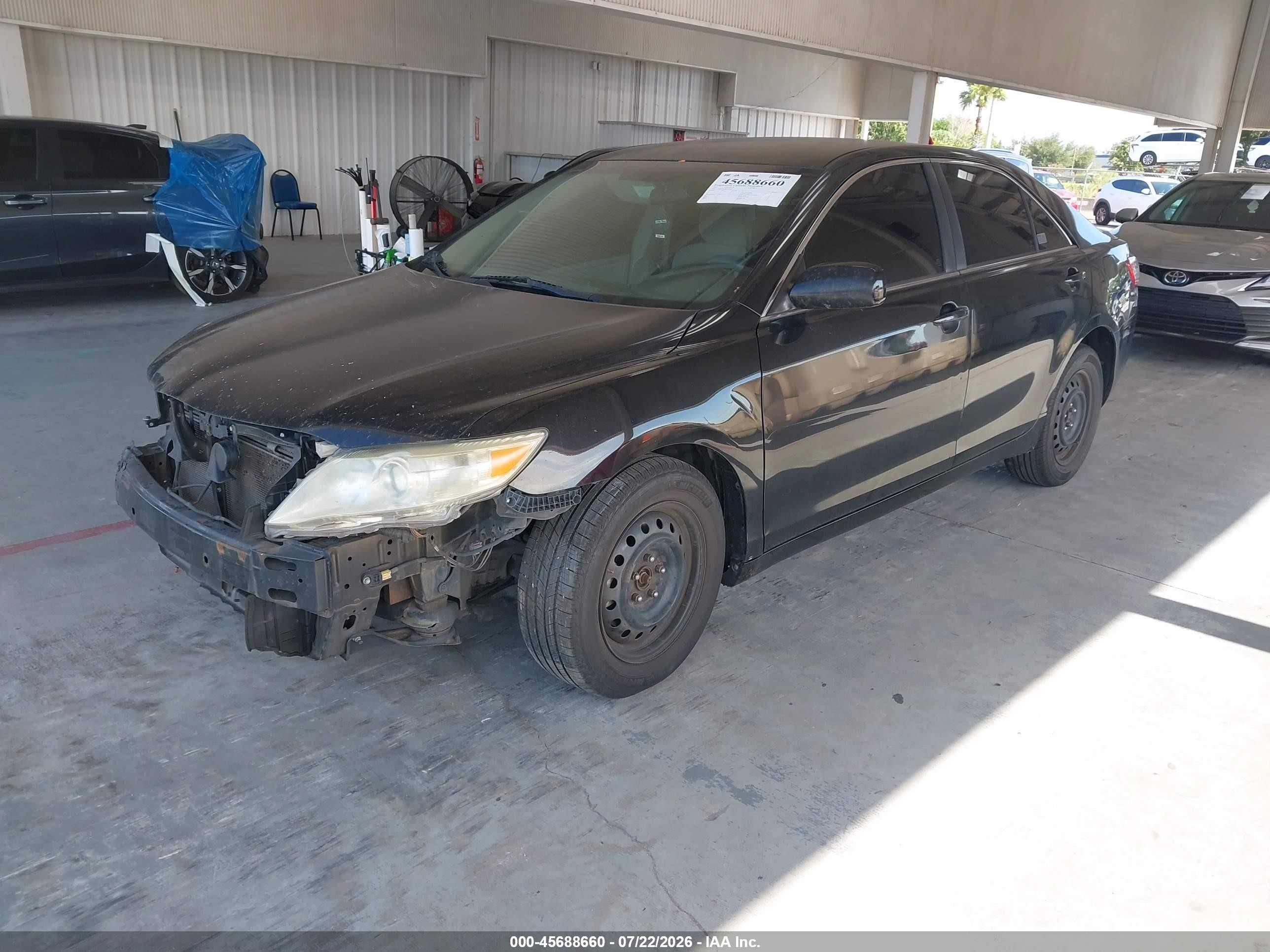 2011 Toyota Camry Le Black vin: 4T4BF3EK7BR195580