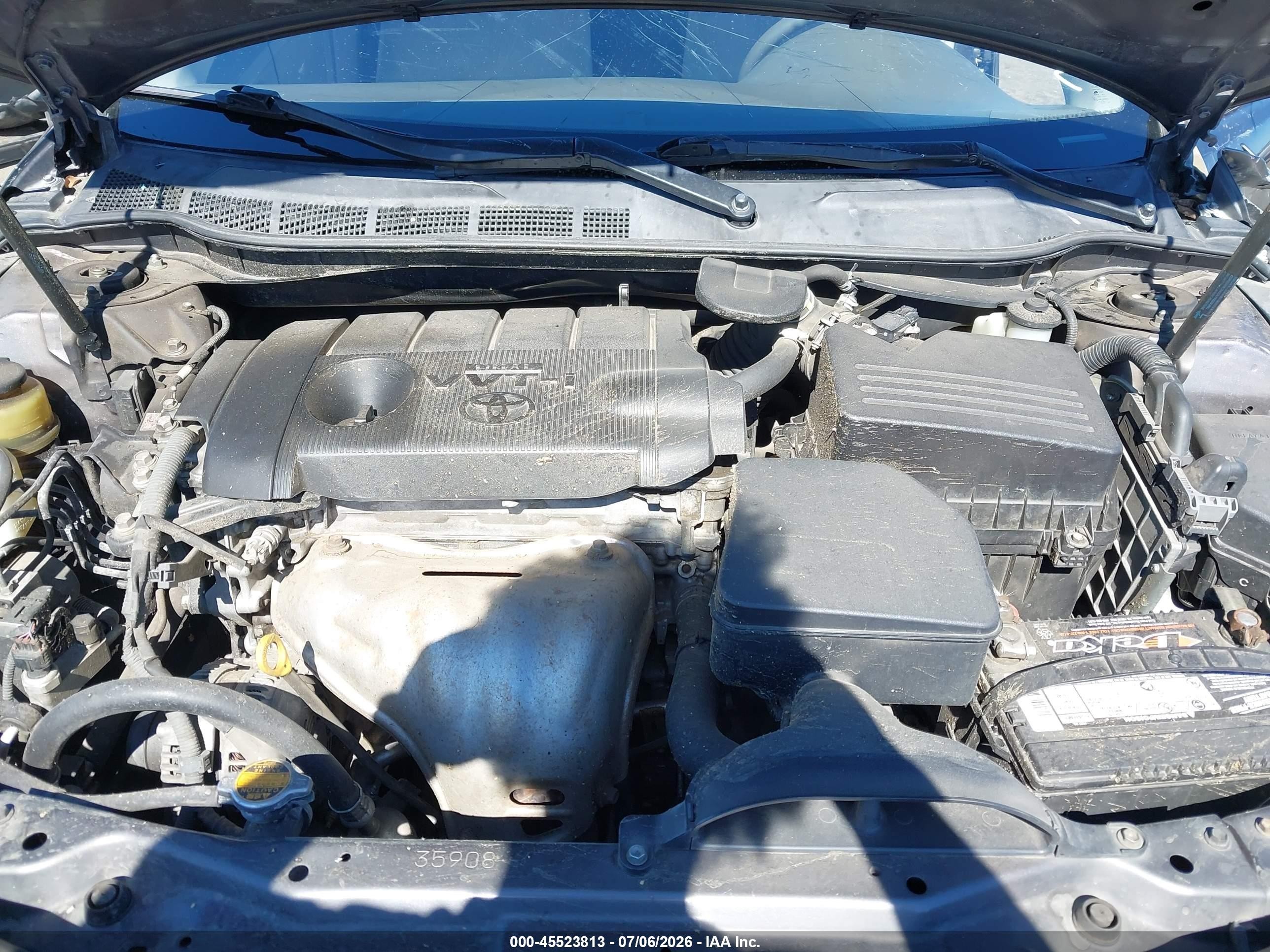 2011 Toyota Camry Le Gray vin: 4T4BF3EK7BR197779