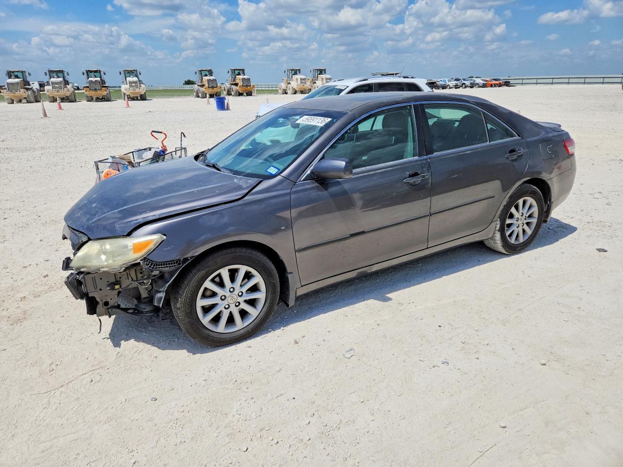 2011 Toyota Camry Xle Gray vin: 4T4BF3EK7BR201202
