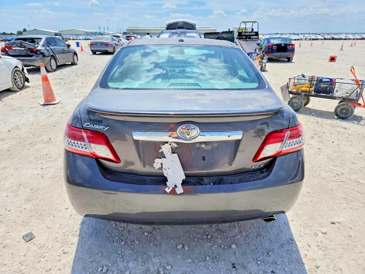 2011 Toyota Camry Xle Gray vin: 4T4BF3EK7BR201202