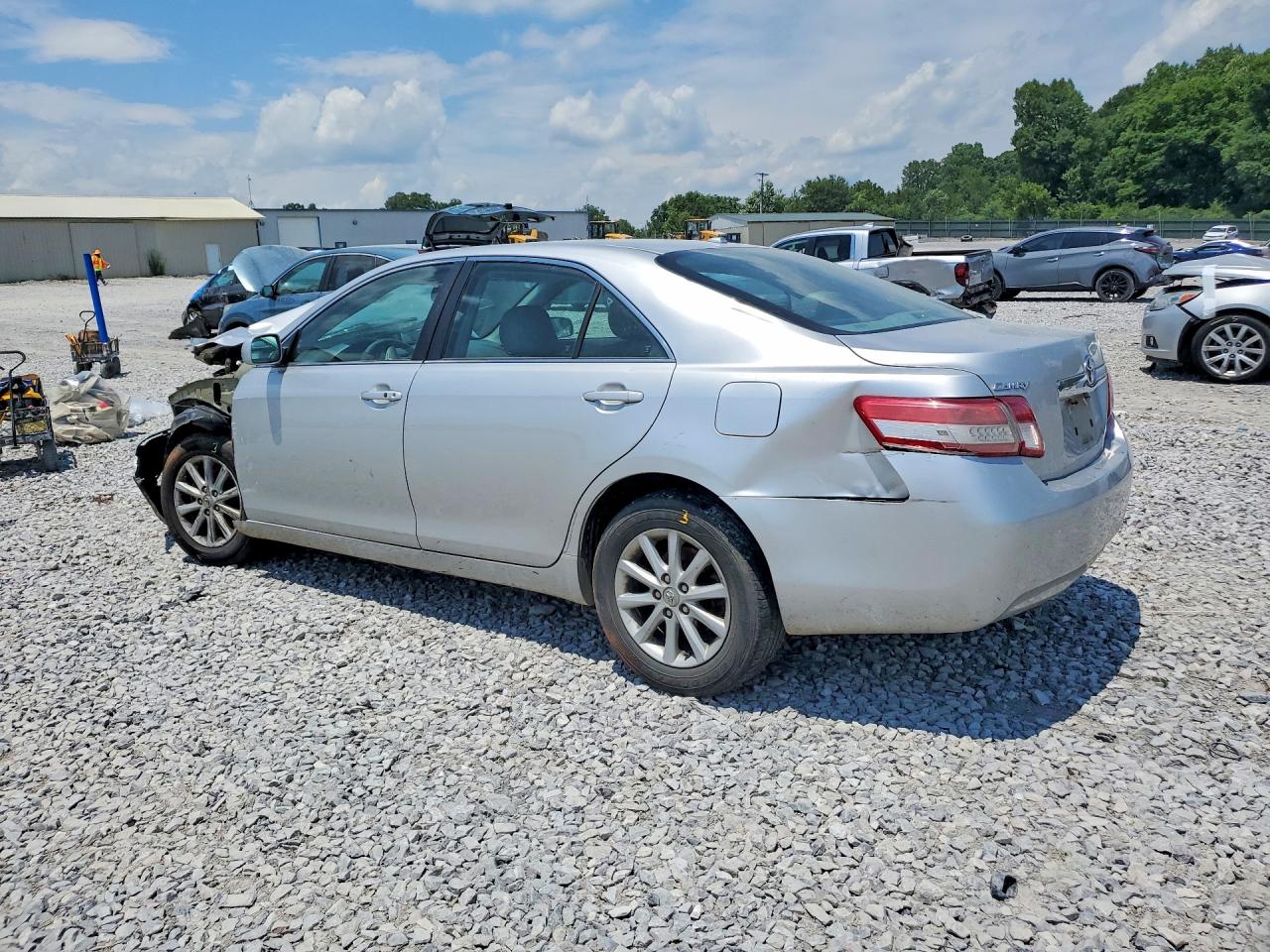 2011 Toyota Camry Silver vin: 4T4BF3EK7BR210871