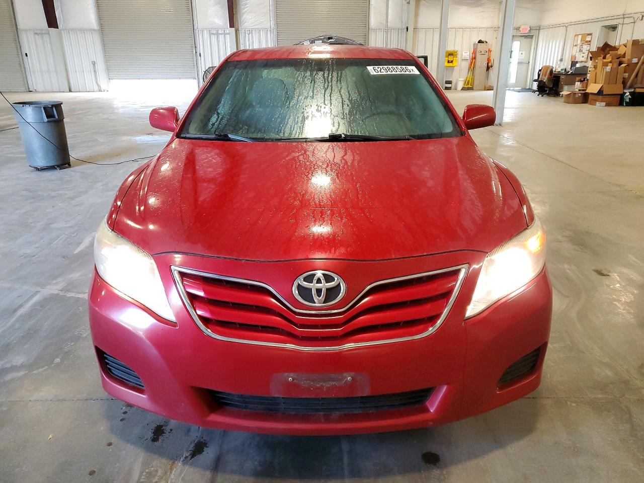 2011 Toyota Camry Le Red vin: 4T4BF3EK7BR218758