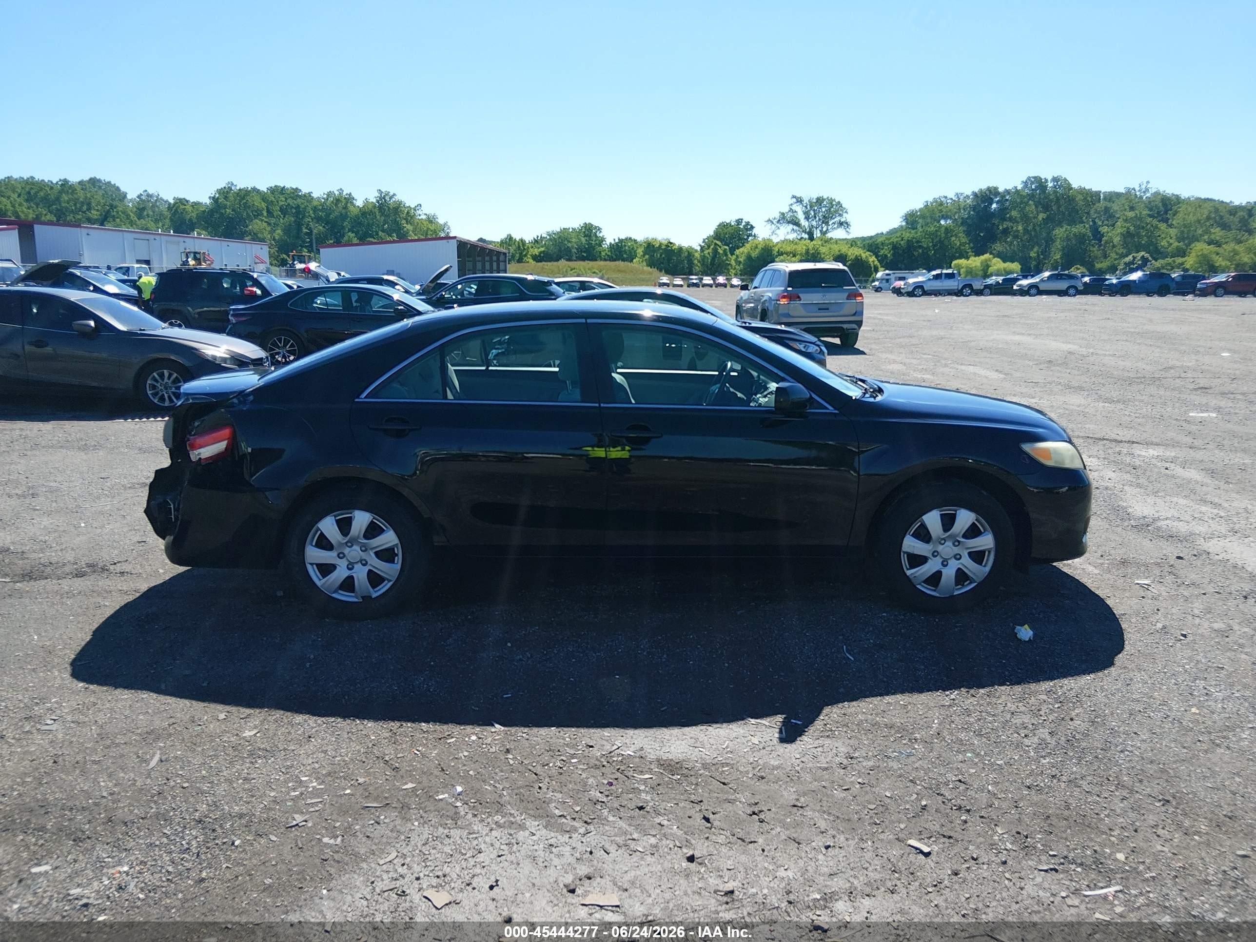2010 Toyota Camry Le Black vin: 4T4BF3EK8AR018390