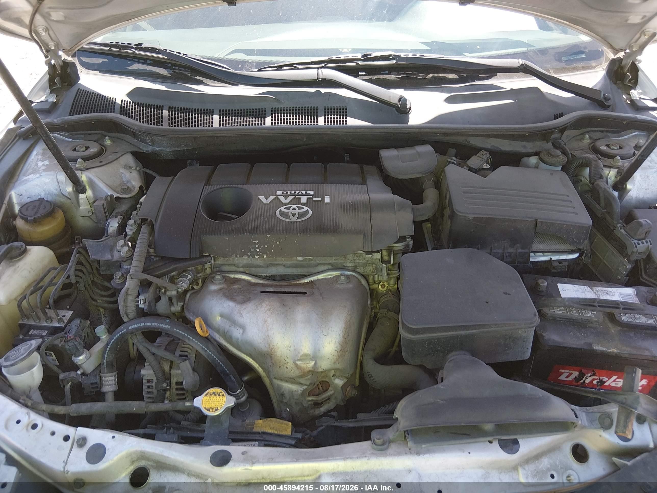 2010 Toyota Camry Le Серебряный vin: 4T4BF3EK8AR032368