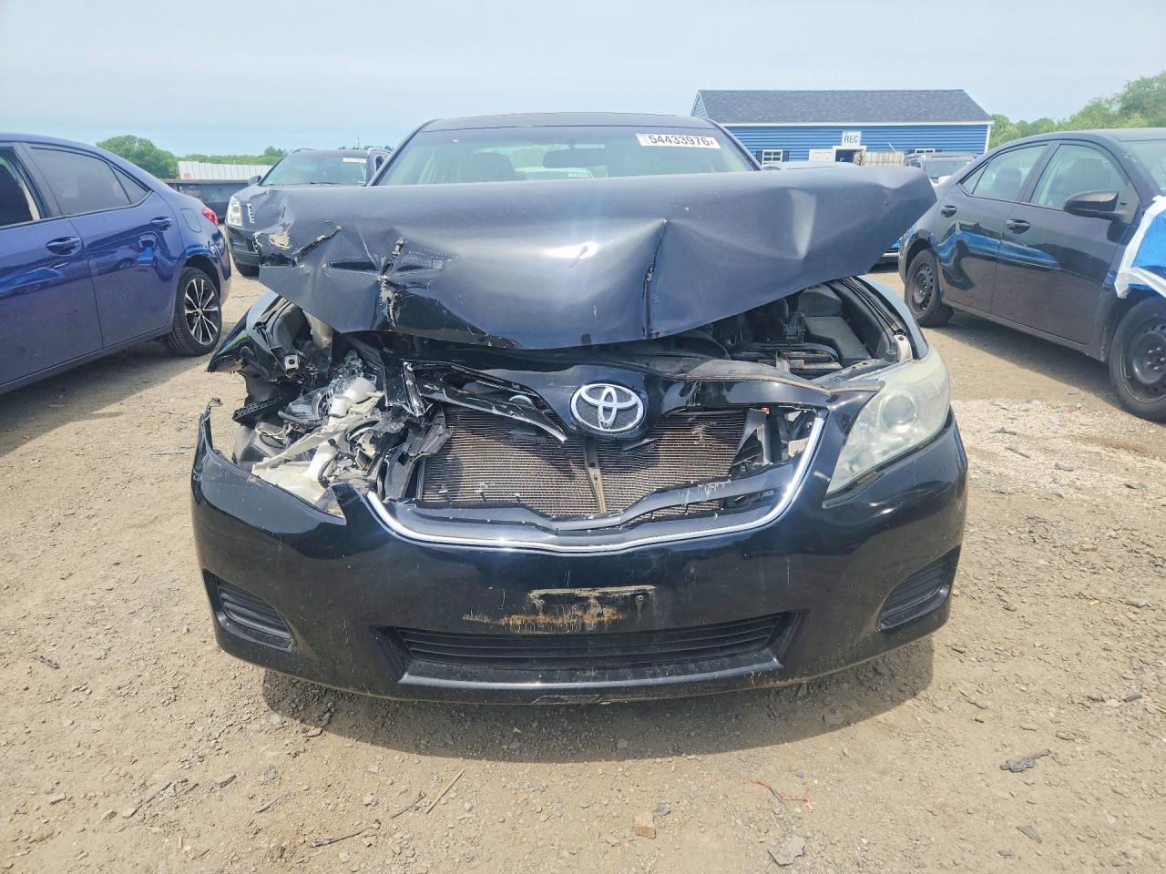 2010 Toyota Camry Le Black vin: 4T4BF3EK8AR047842