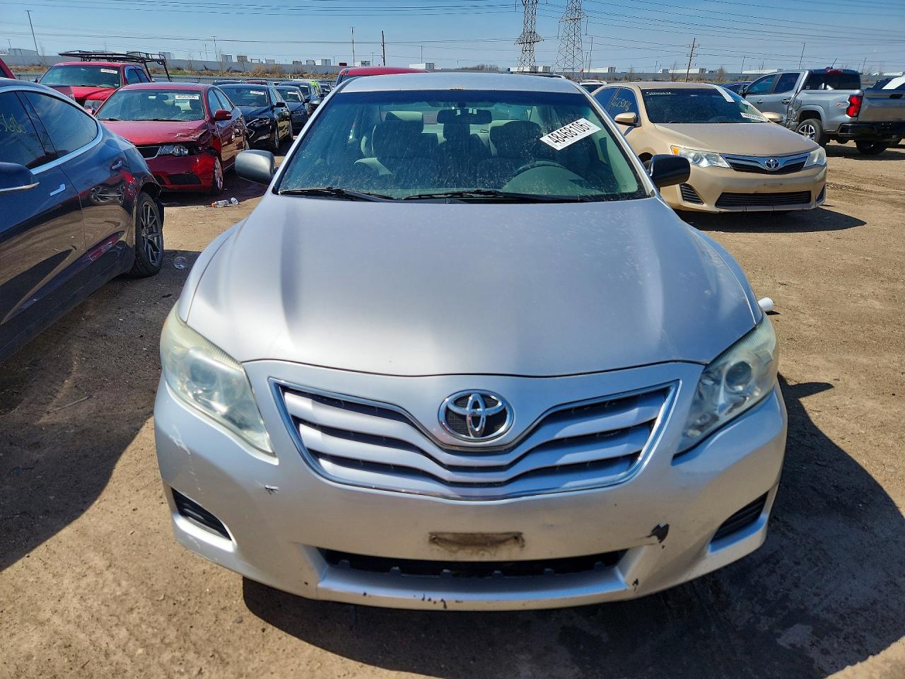 2010 Toyota Camry Le Silver vin: 4T4BF3EK8AR053365