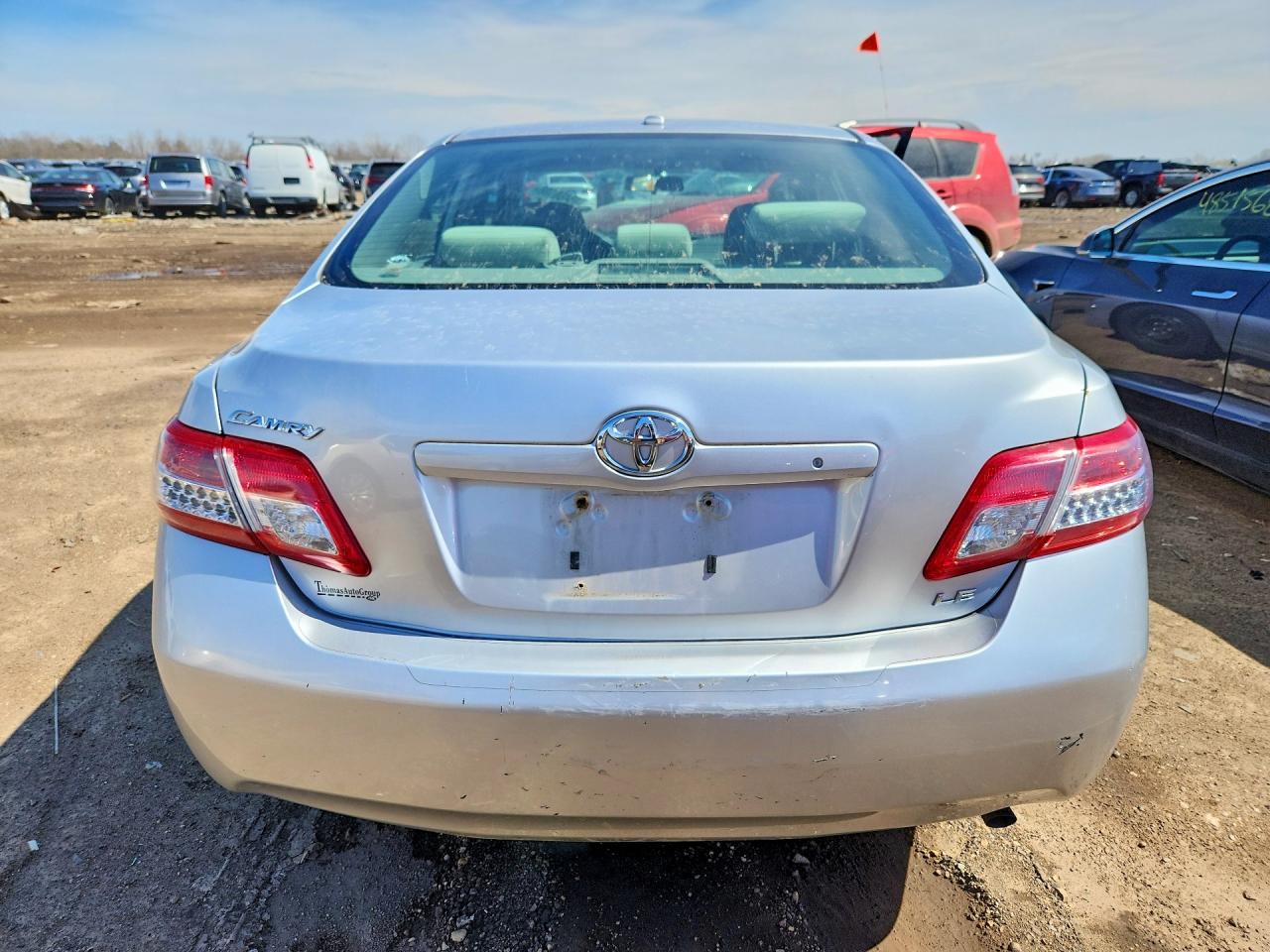2010 Toyota Camry Le Silver vin: 4T4BF3EK8AR053365