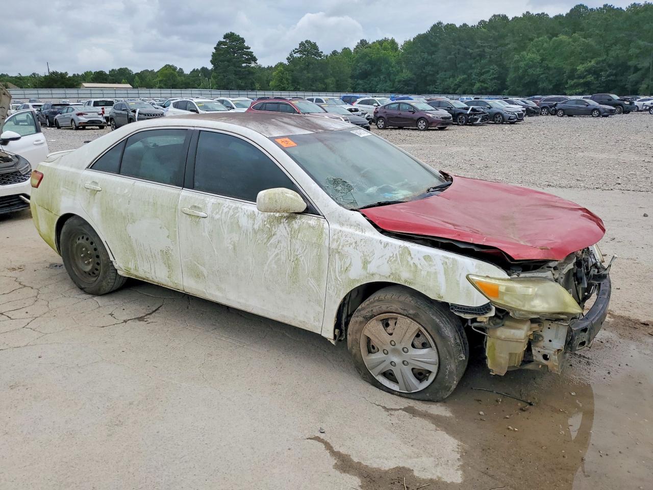 2010 Toyota Camry Le Белый vin: 4T4BF3EK8AR053947