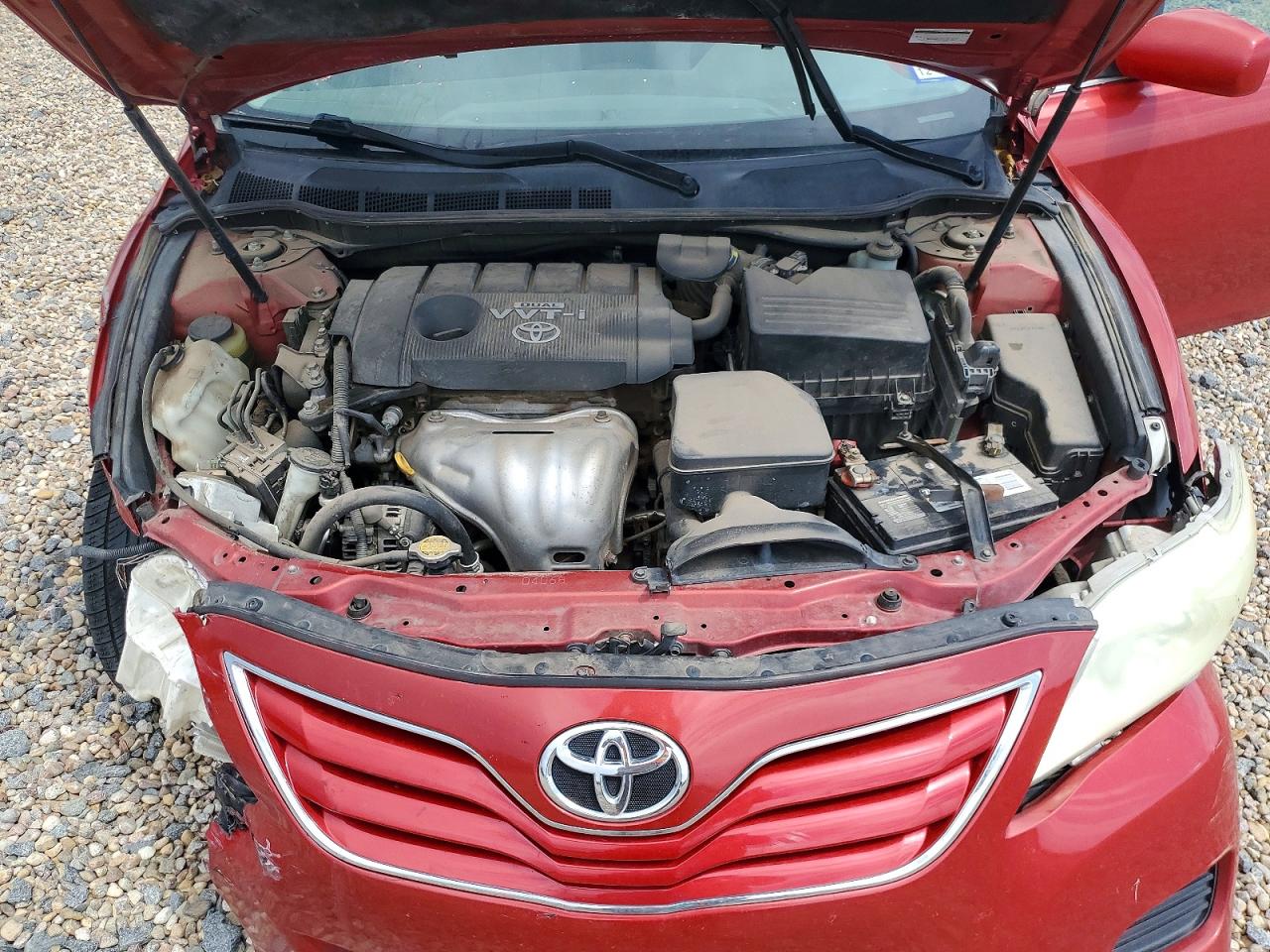 2010 Toyota Camry Le Red vin: 4T4BF3EK8AR066035