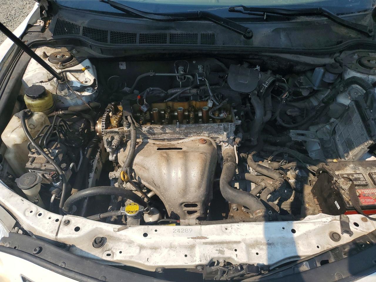 2010 Toyota Camry Le Белый vin: 4T4BF3EK8AR086253