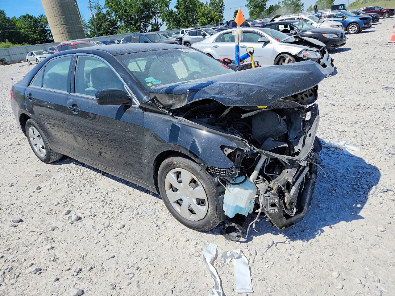 2011 Toyota Camry Le Черный vin: 4T4BF3EK8BR129331