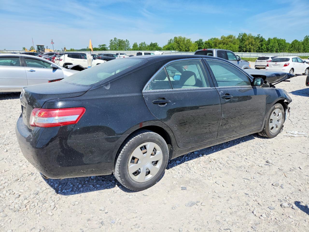 2011 Toyota Camry Le Черный vin: 4T4BF3EK8BR129331