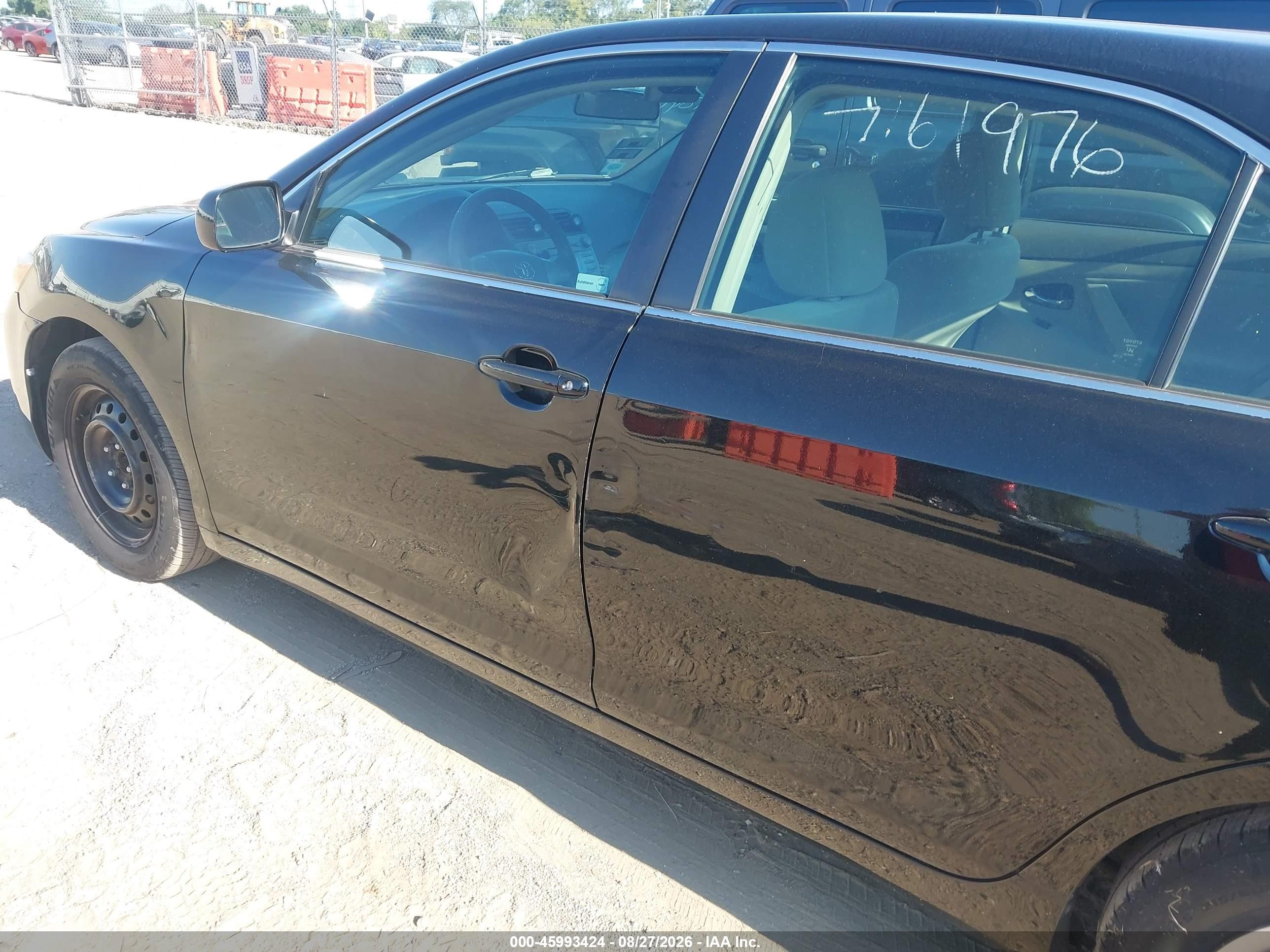 2011 Toyota Camry Le Black vin: 4T4BF3EK8BR133069