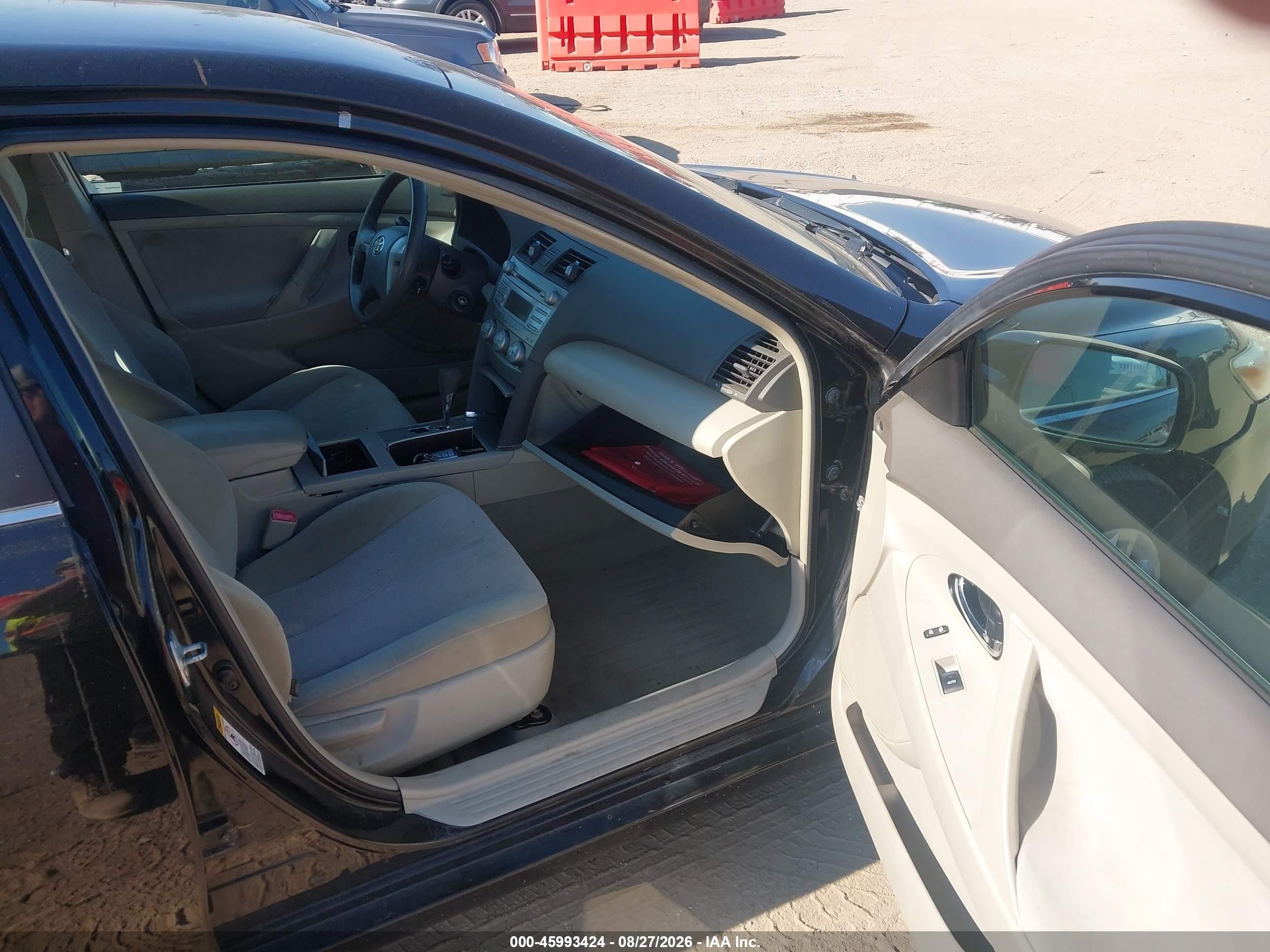 2011 Toyota Camry Le Black vin: 4T4BF3EK8BR133069