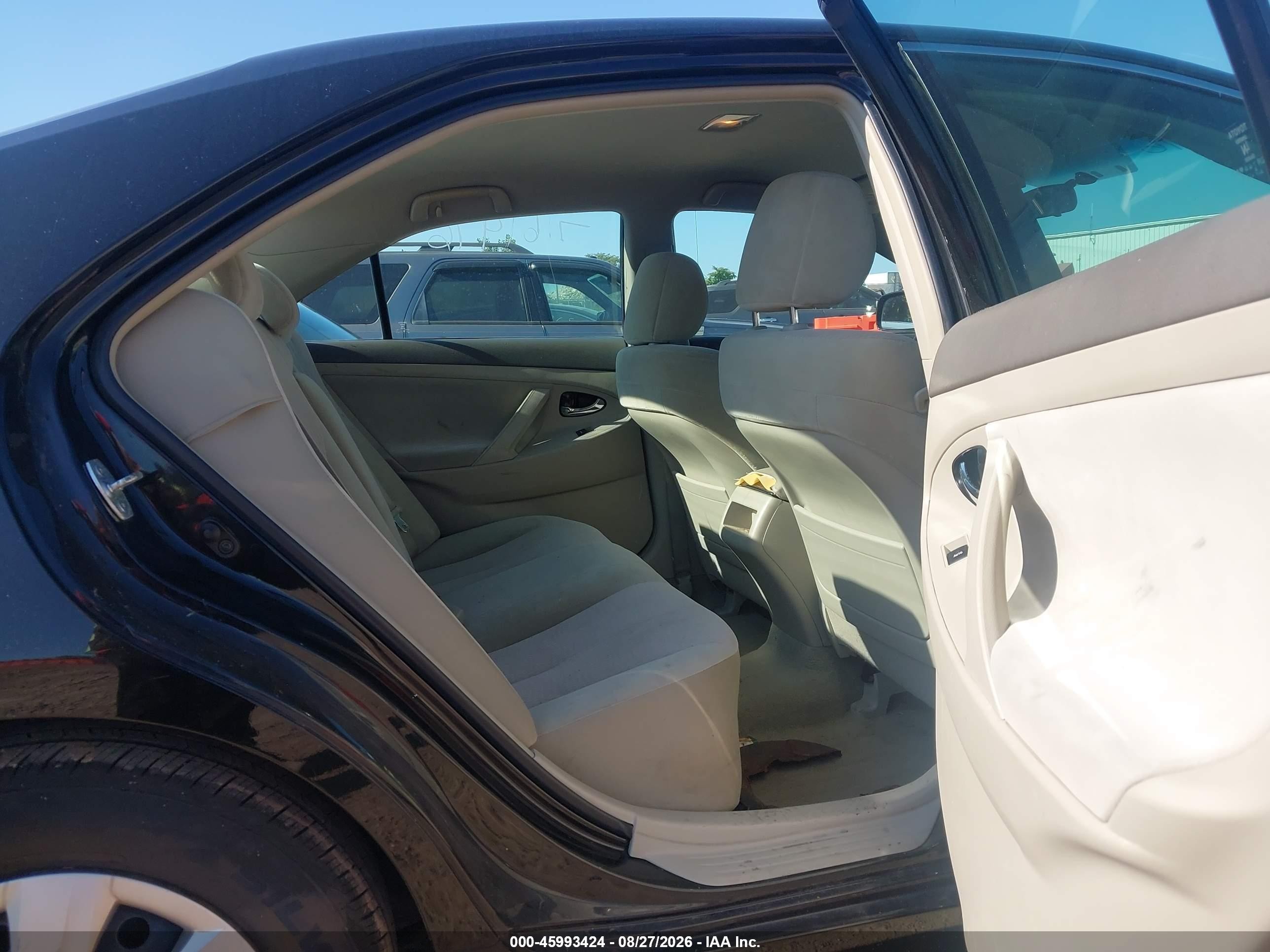 2011 Toyota Camry Le Black vin: 4T4BF3EK8BR133069