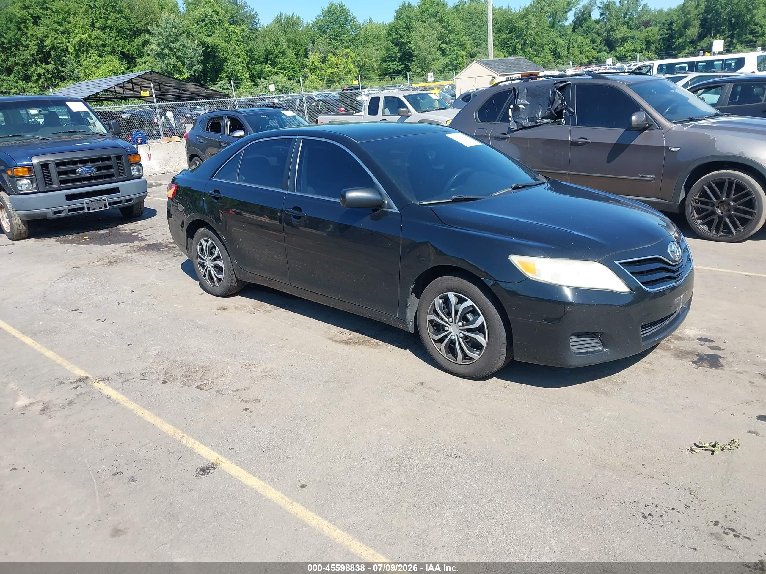 2011 Toyota Camry Le Black vin: 4T4BF3EK8BR148591