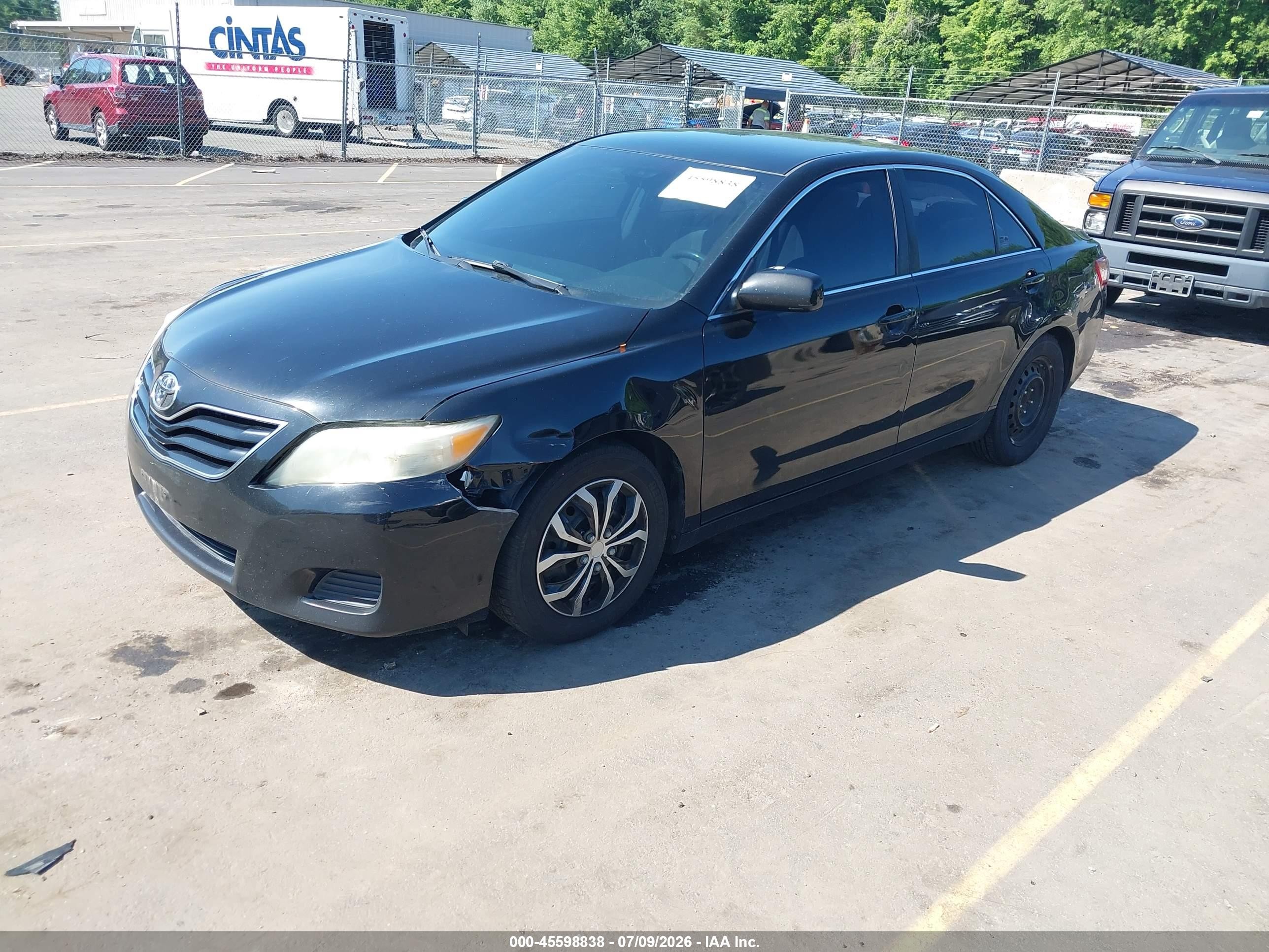 2011 Toyota Camry Le Black vin: 4T4BF3EK8BR148591