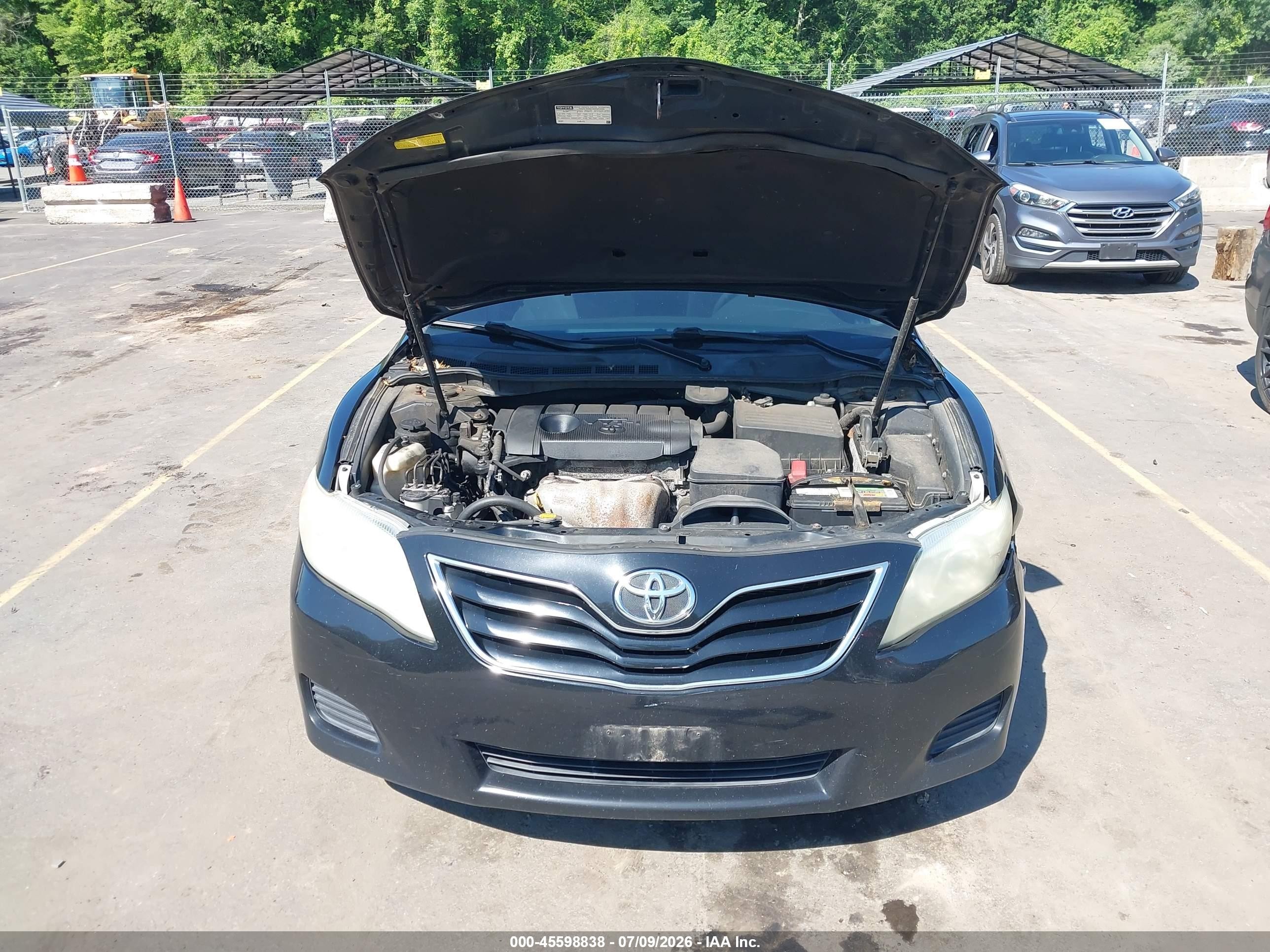 2011 Toyota Camry Le Black vin: 4T4BF3EK8BR148591