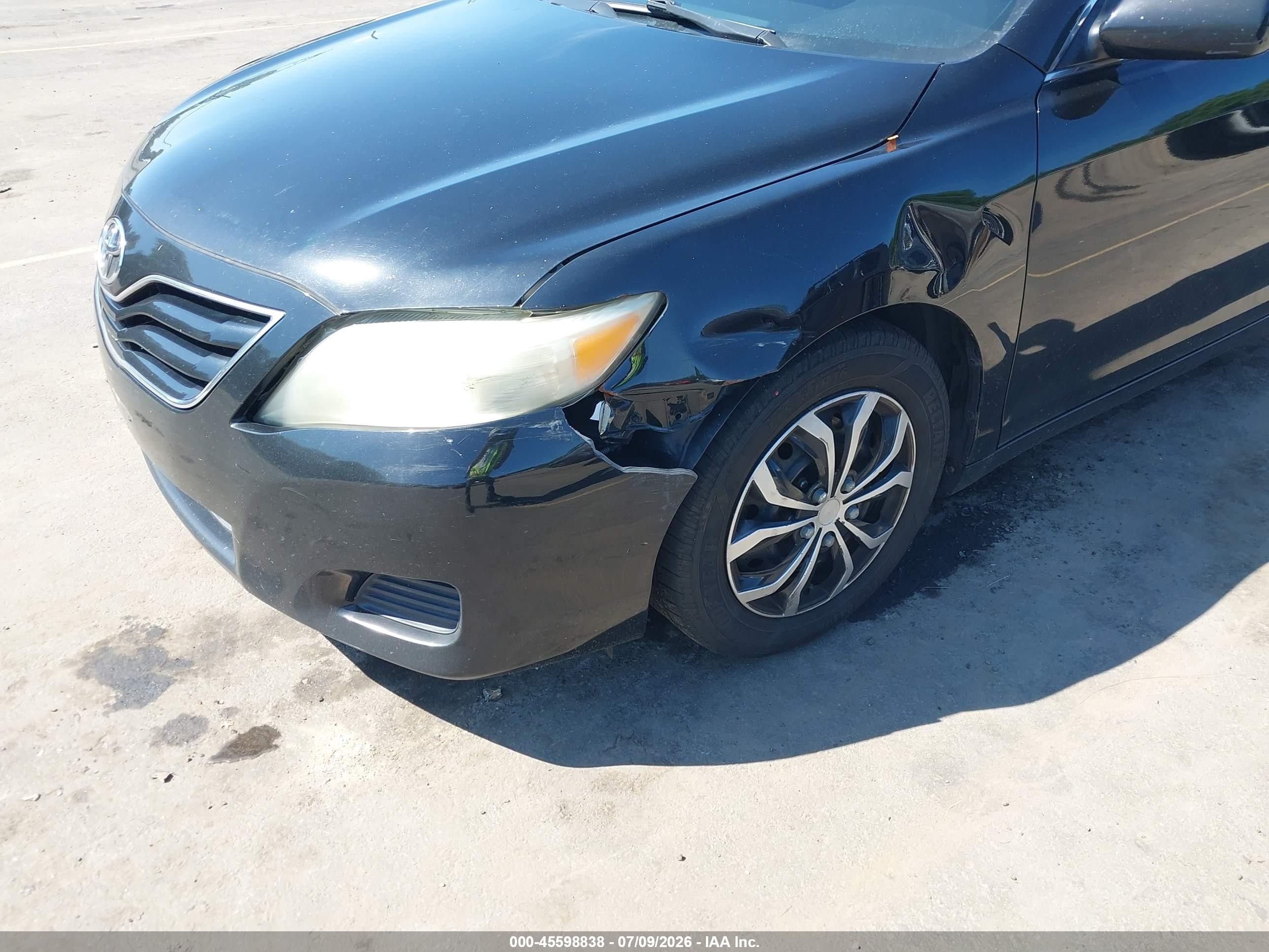 2011 Toyota Camry Le Black vin: 4T4BF3EK8BR148591