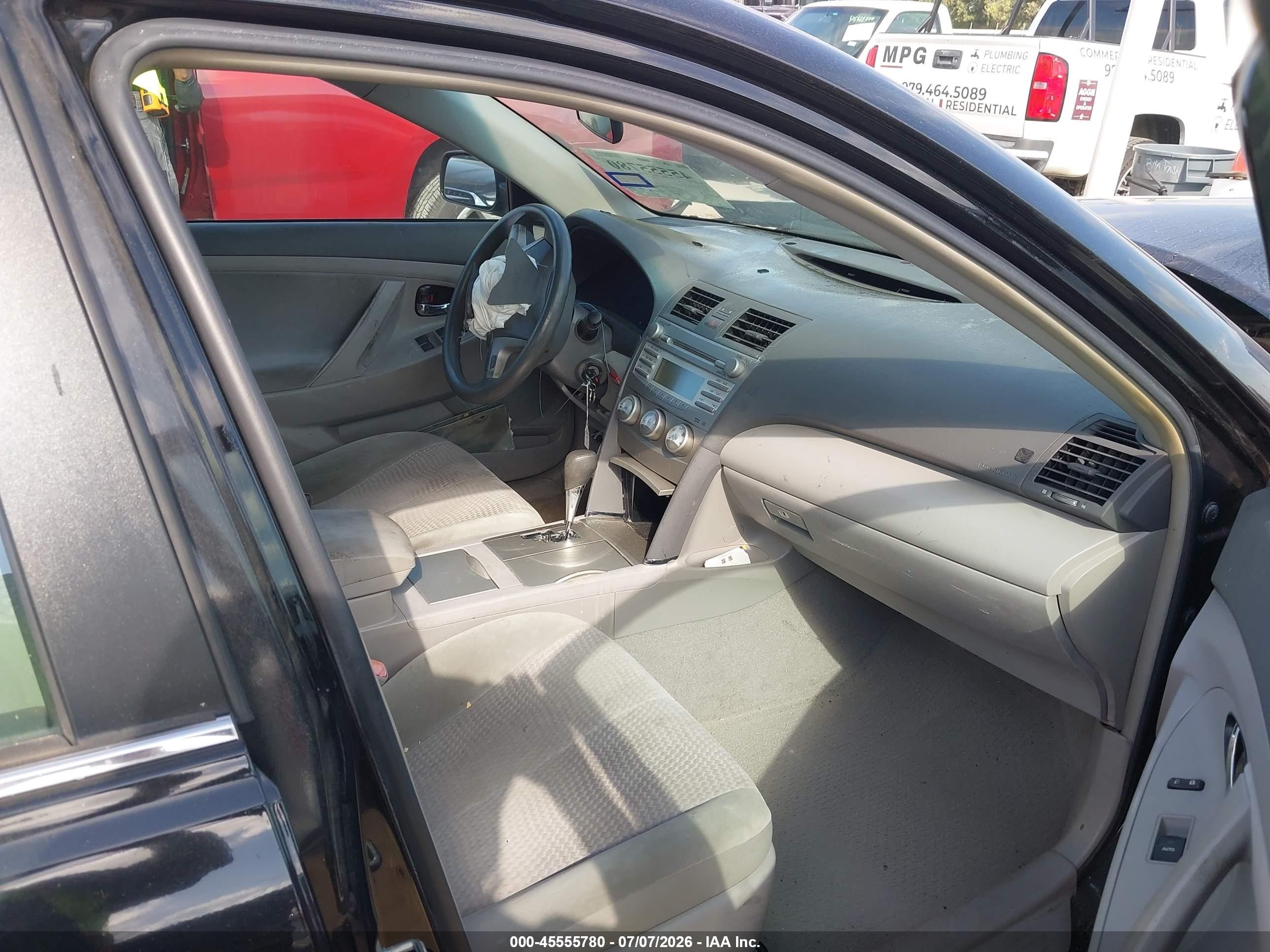 2011 Toyota Camry Le Black vin: 4T4BF3EK8BR168663