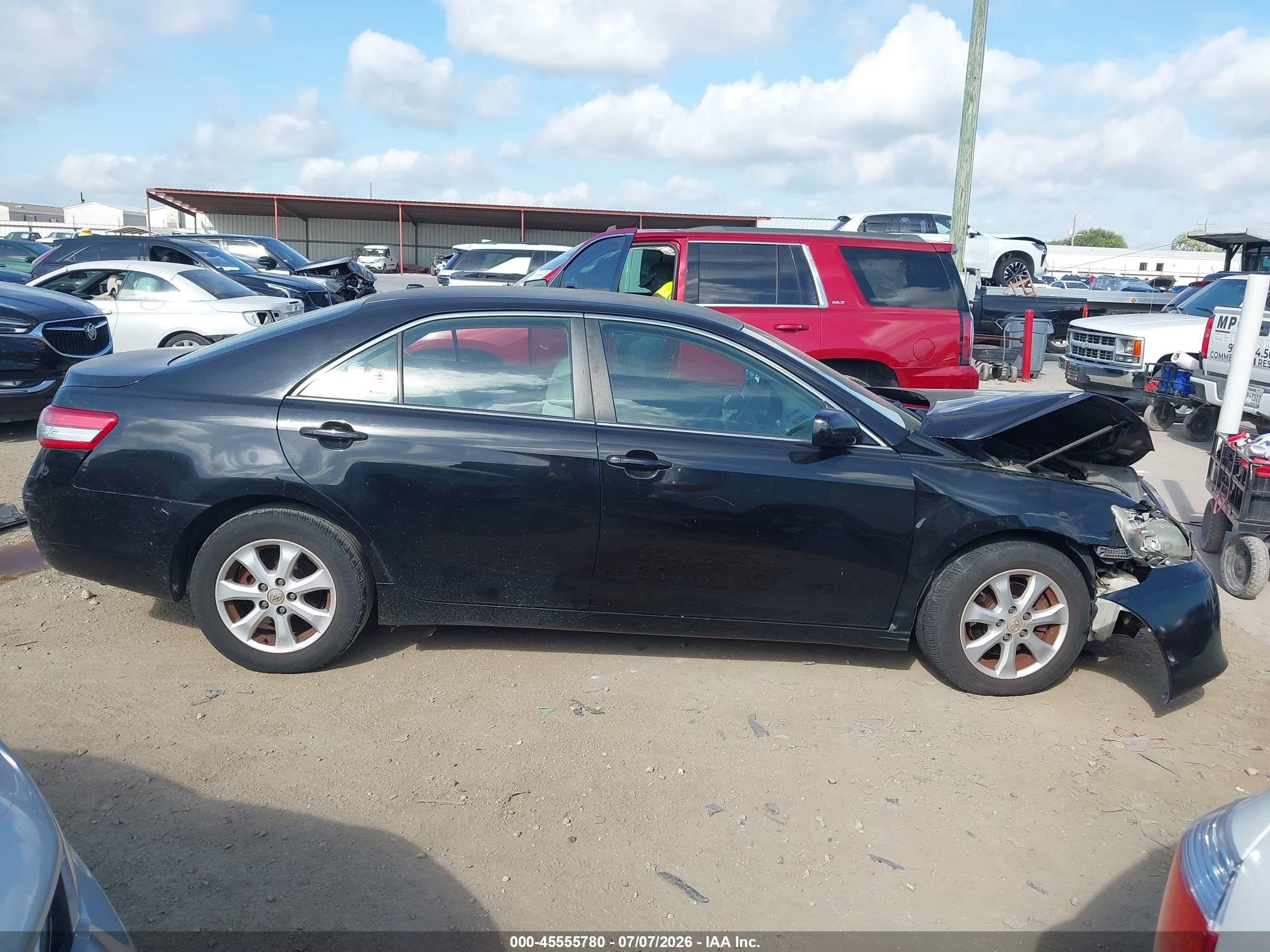 2011 Toyota Camry Le Black vin: 4T4BF3EK8BR168663