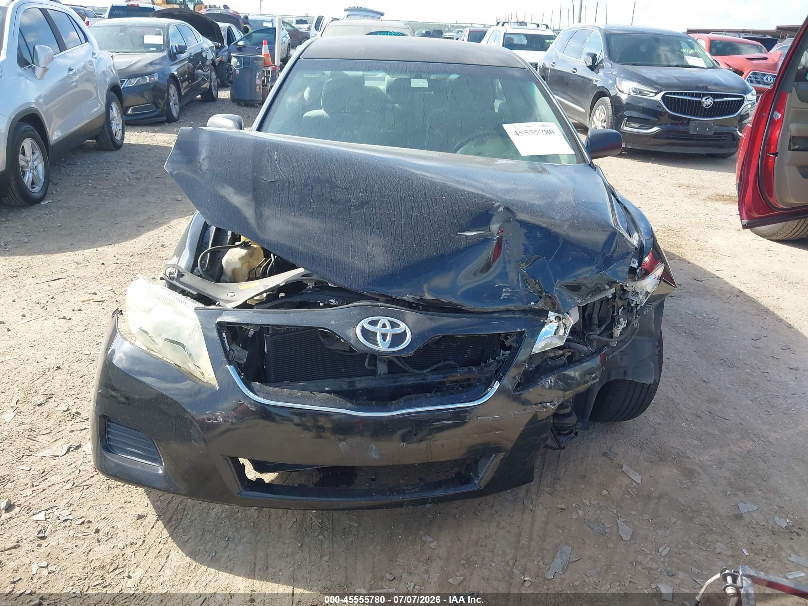 2011 Toyota Camry Le Black vin: 4T4BF3EK8BR168663