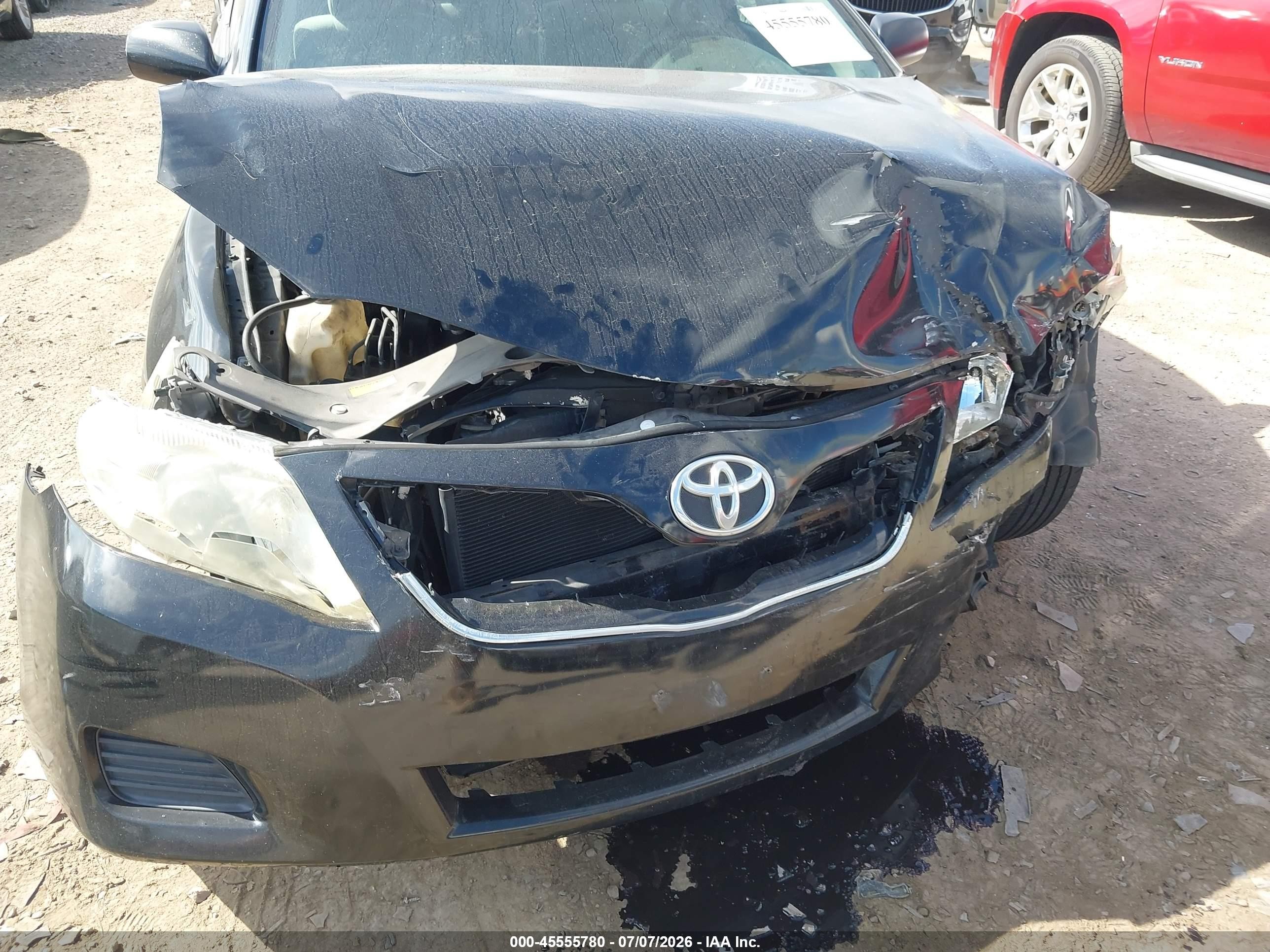 2011 Toyota Camry Le Black vin: 4T4BF3EK8BR168663