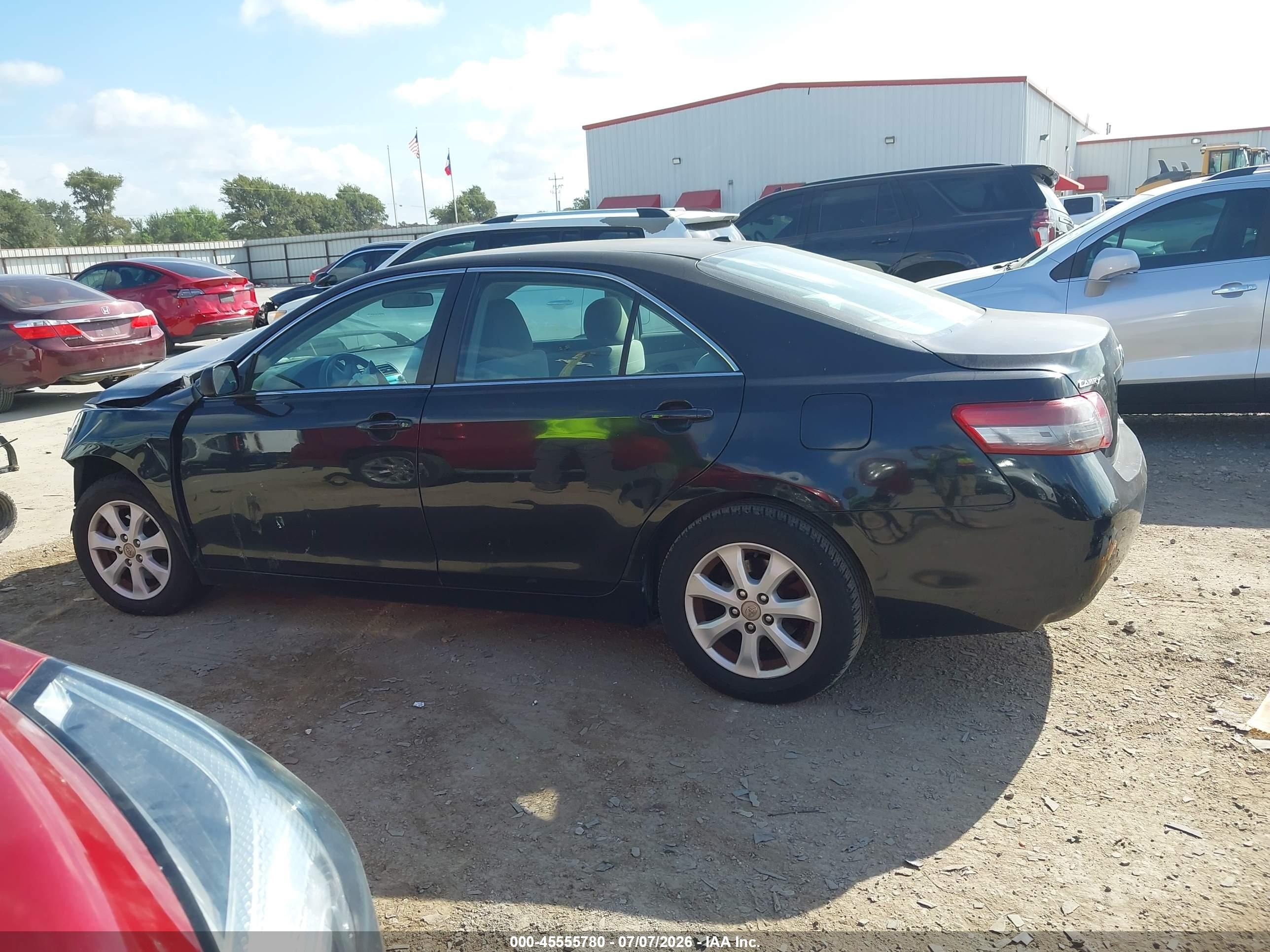 2011 Toyota Camry Le Black vin: 4T4BF3EK8BR168663