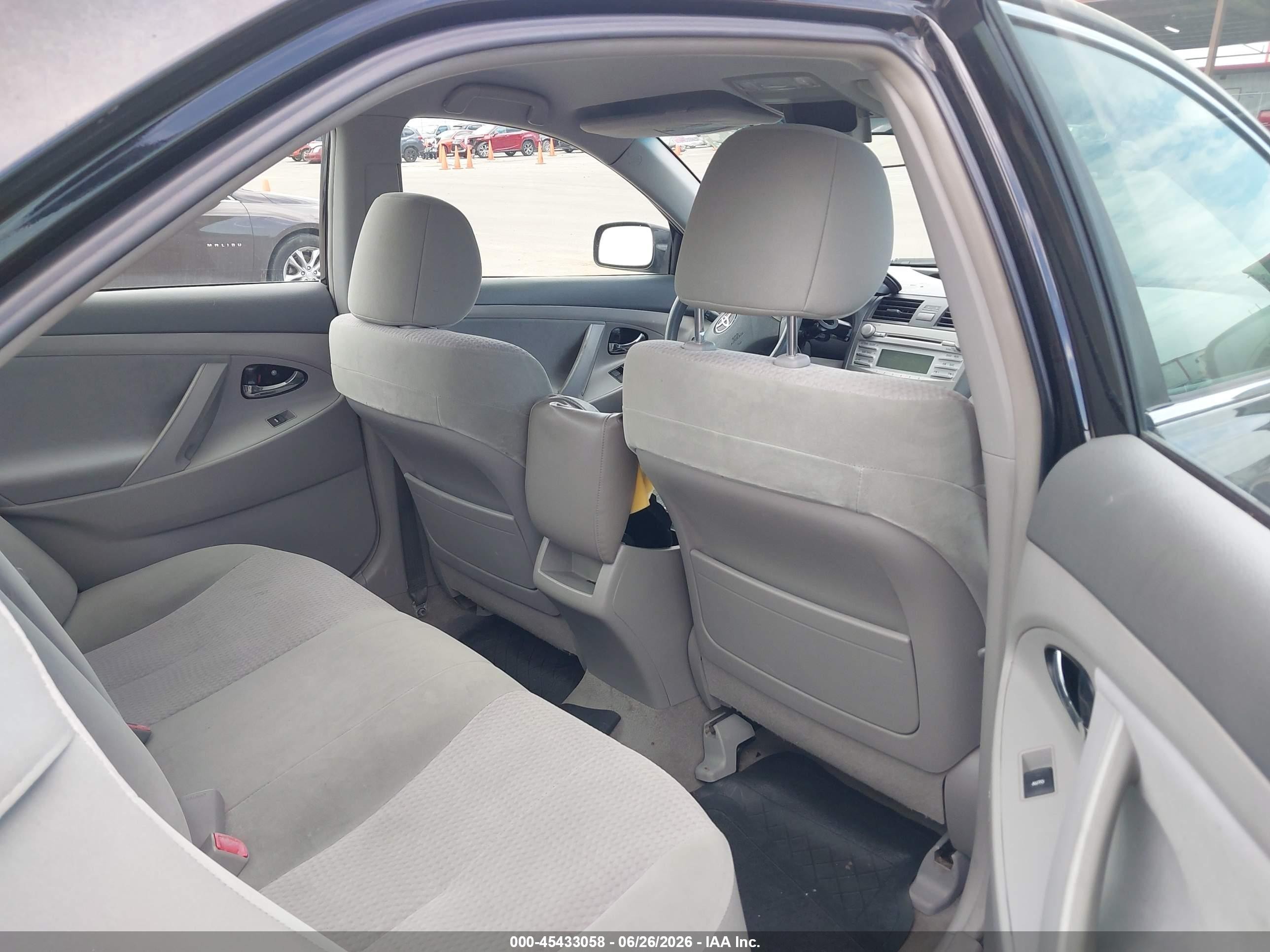 2011 Toyota Camry Le Black vin: 4T4BF3EK8BR168937
