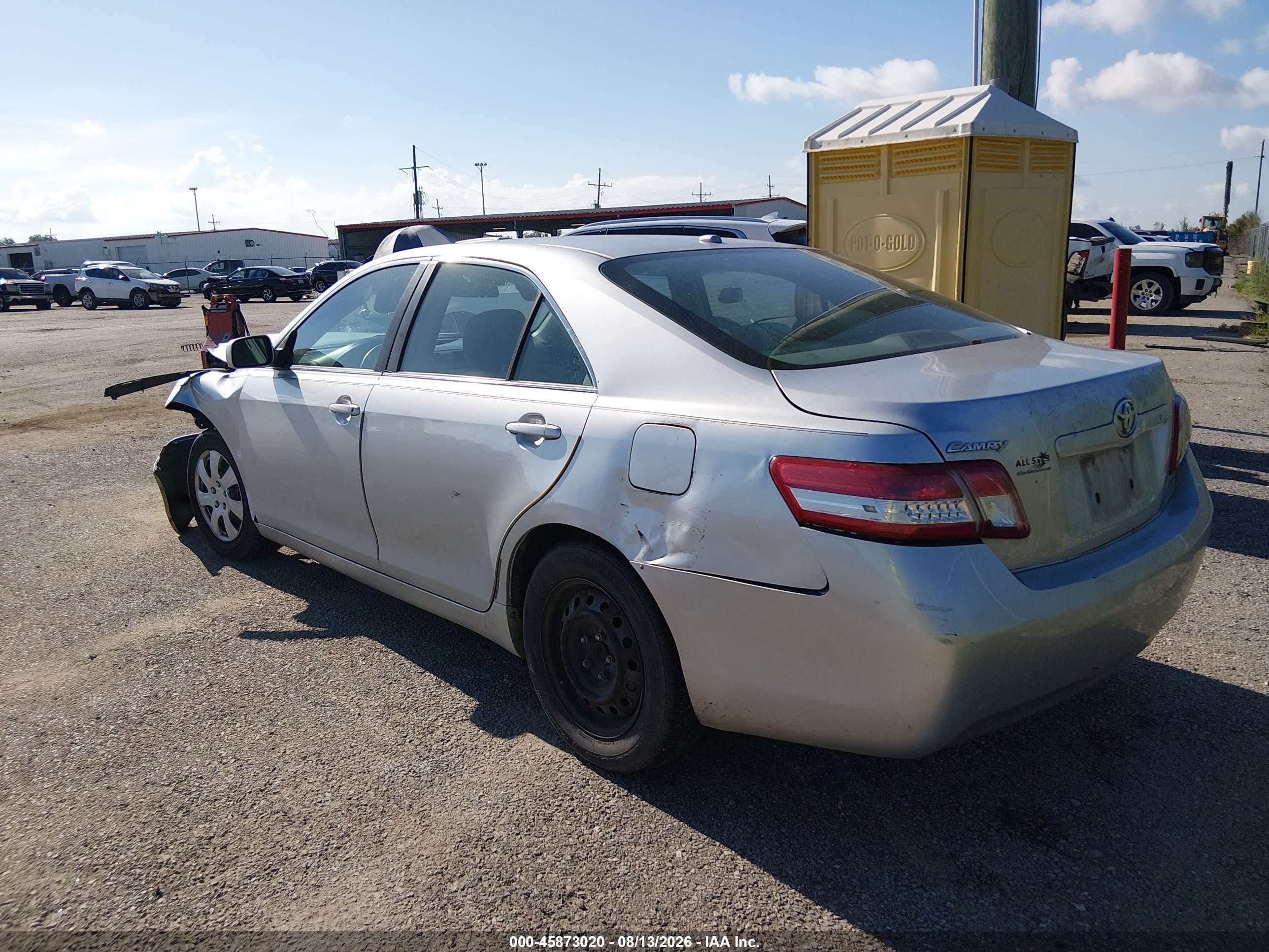 2010 Toyota Camry Se/le/xle Серебряный vin: 4T4BF3EK9AR013022
