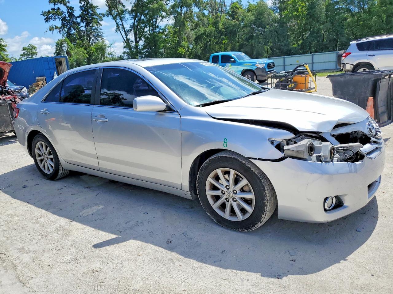 2010 Toyota Camry Xle Серебряный vin: 4T4BF3EK9AR030452