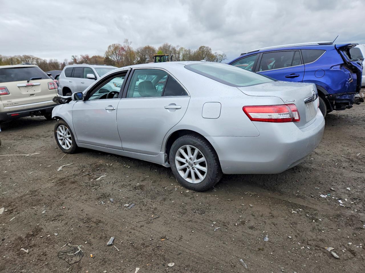 2010 Toyota Camry Xle Silver vin: 4T4BF3EK9AR036364
