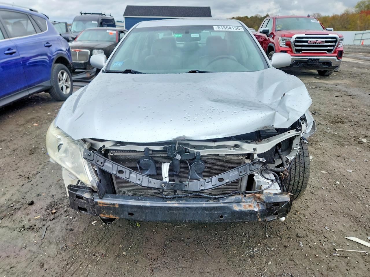 2010 Toyota Camry Xle Silver vin: 4T4BF3EK9AR036364