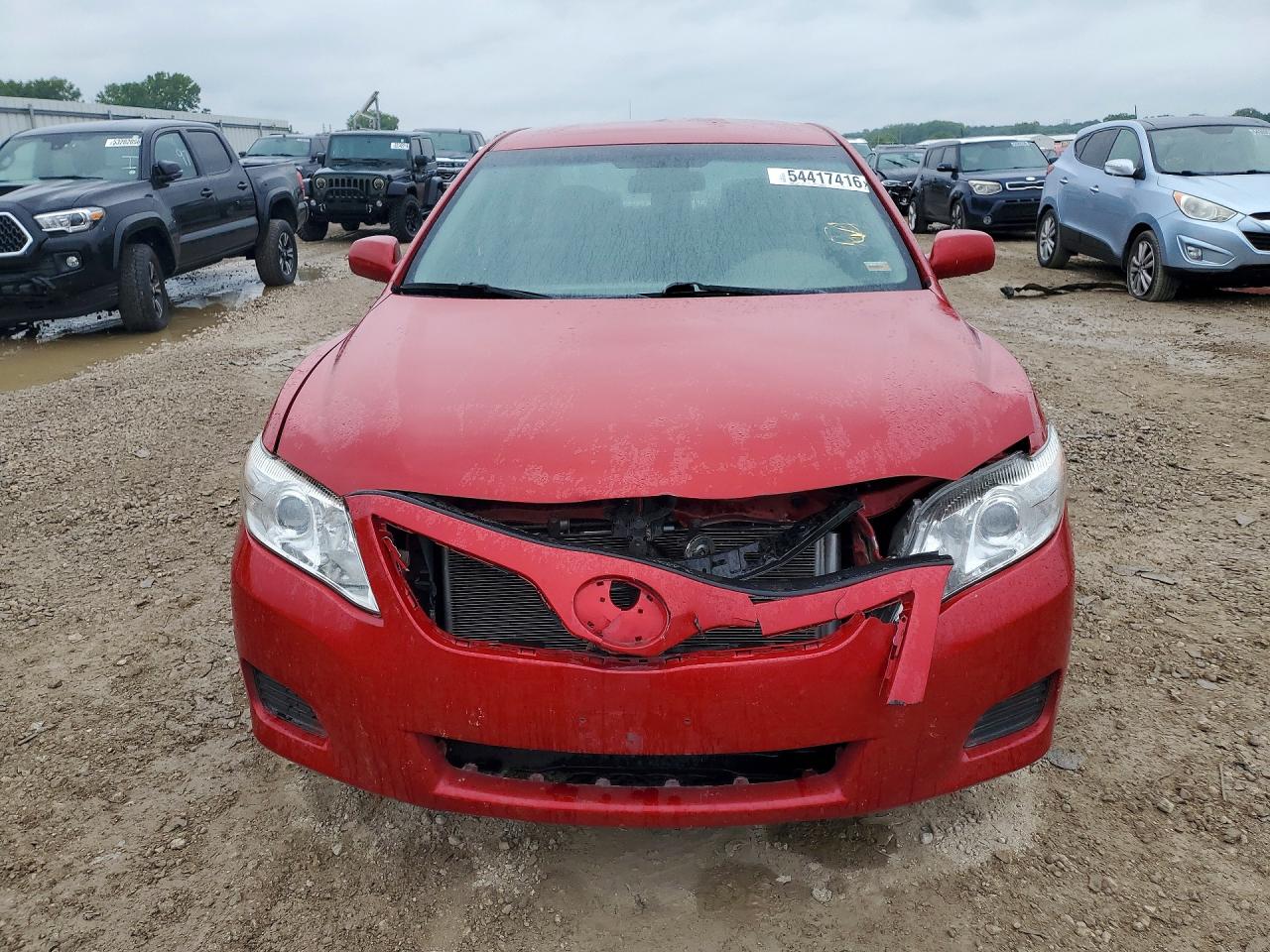 2010 Toyota Camry Le Red vin: 4T4BF3EK9AR036722