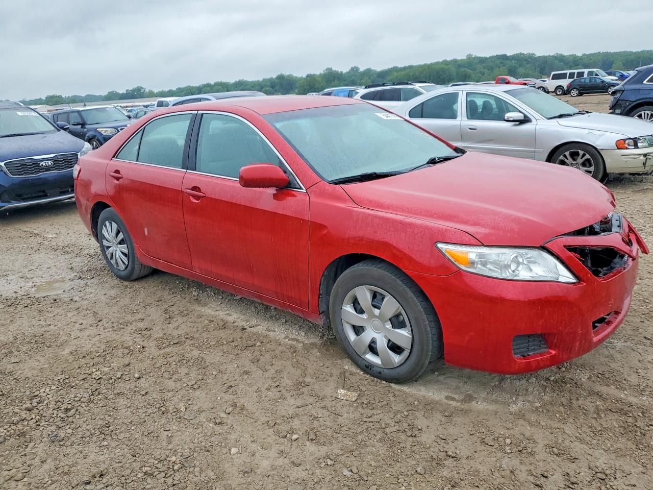 2010 Toyota Camry Le Red vin: 4T4BF3EK9AR036722