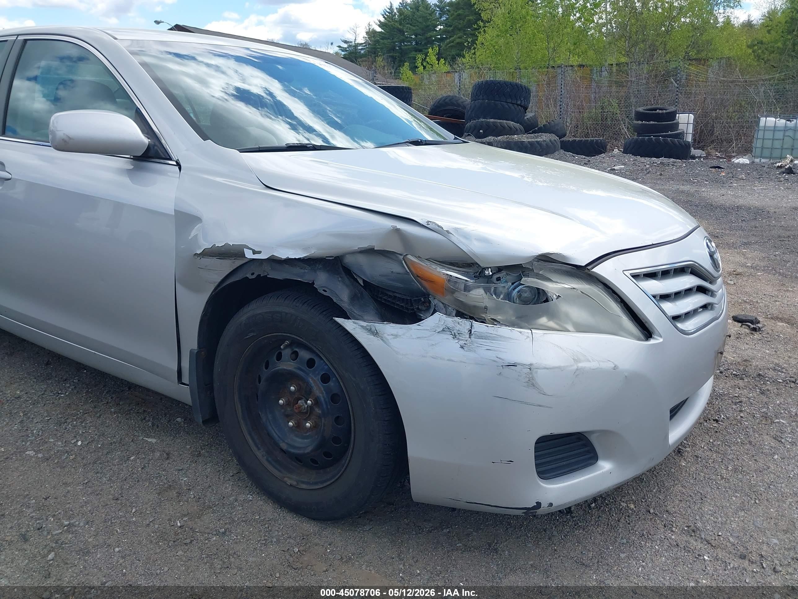 2010 Toyota Camry   Gray vin: 4T4BF3EK9AR049714