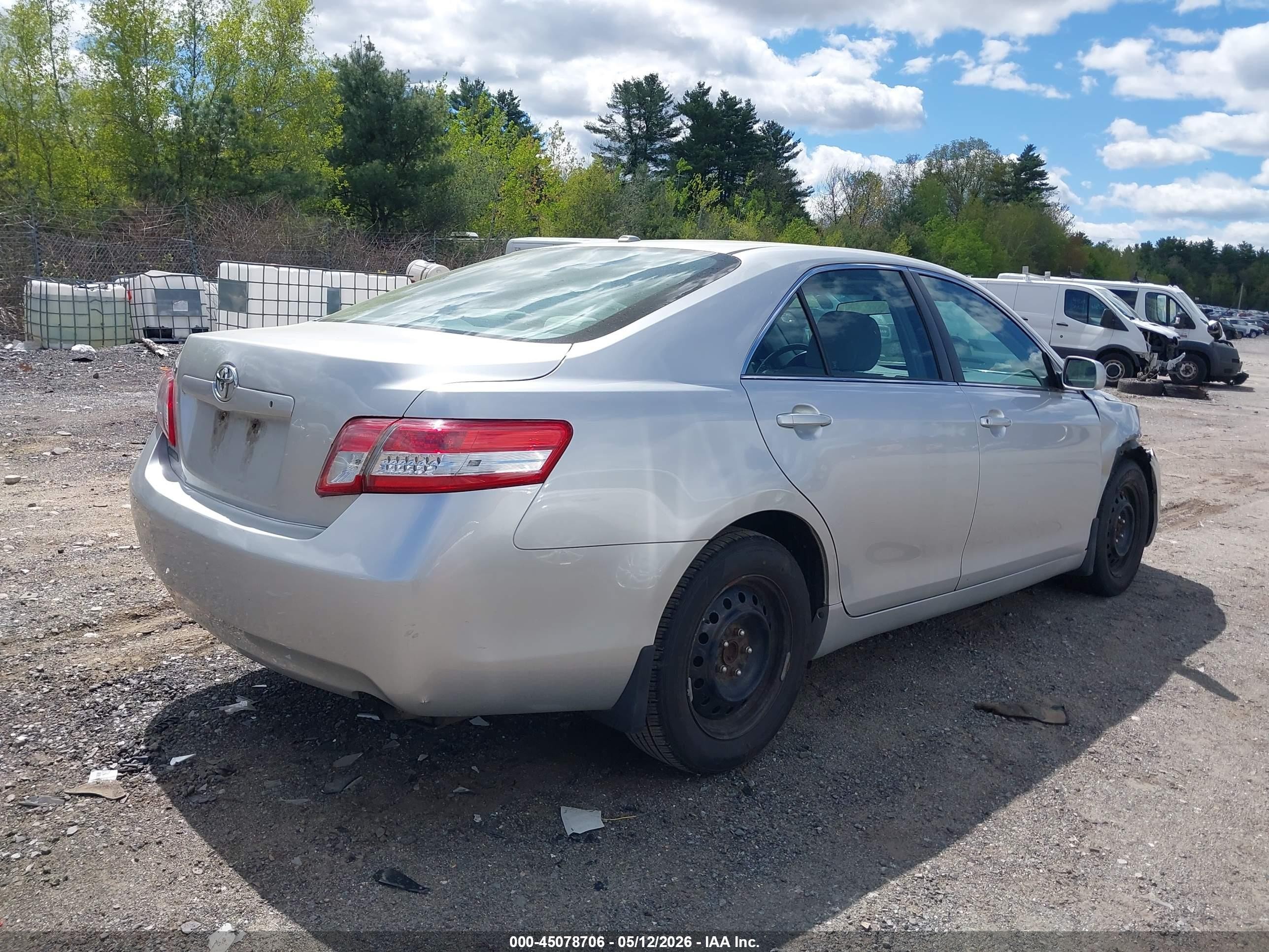 2010 Toyota Camry   Gray vin: 4T4BF3EK9AR049714