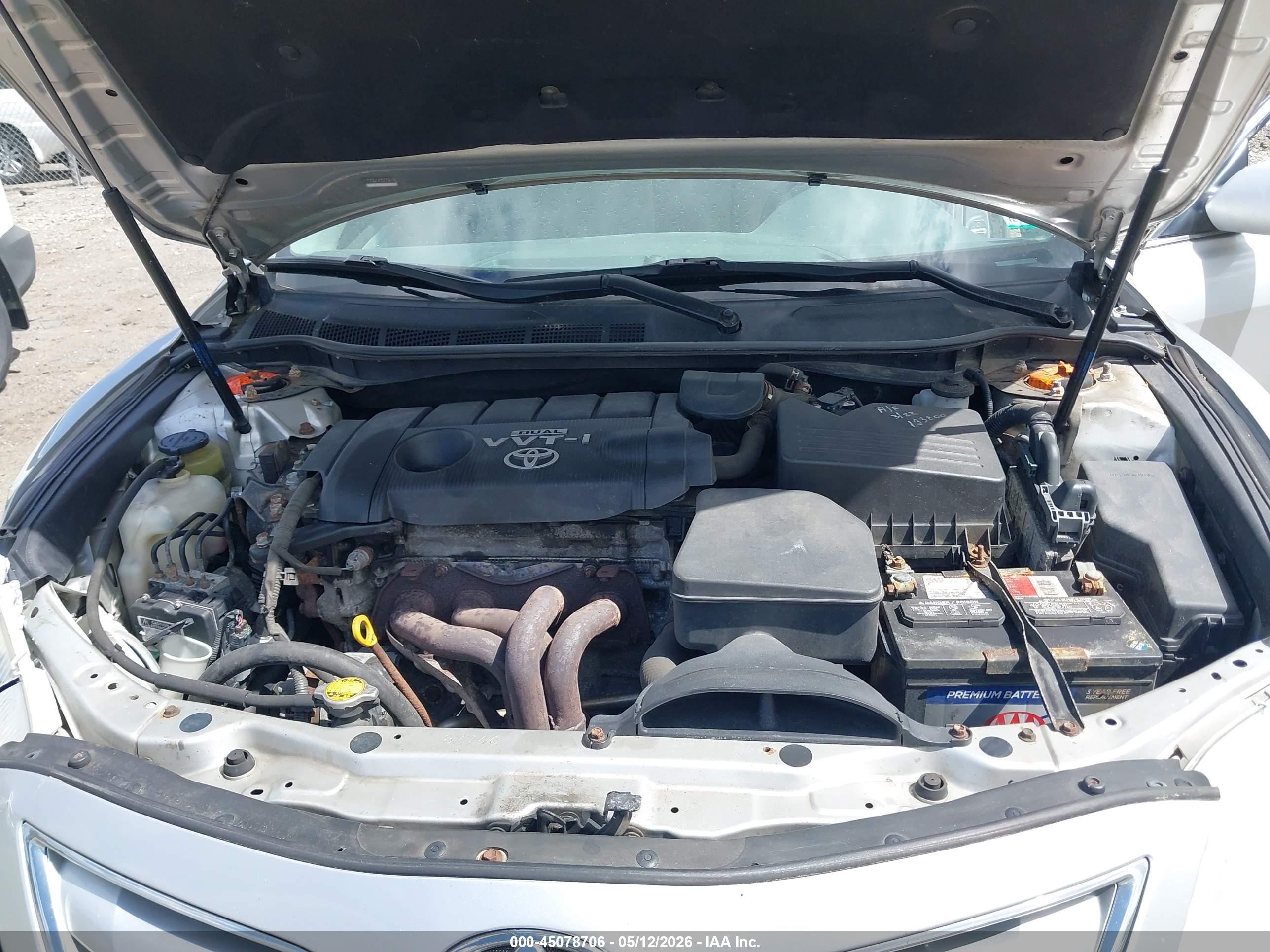 2010 Toyota Camry   Gray vin: 4T4BF3EK9AR049714