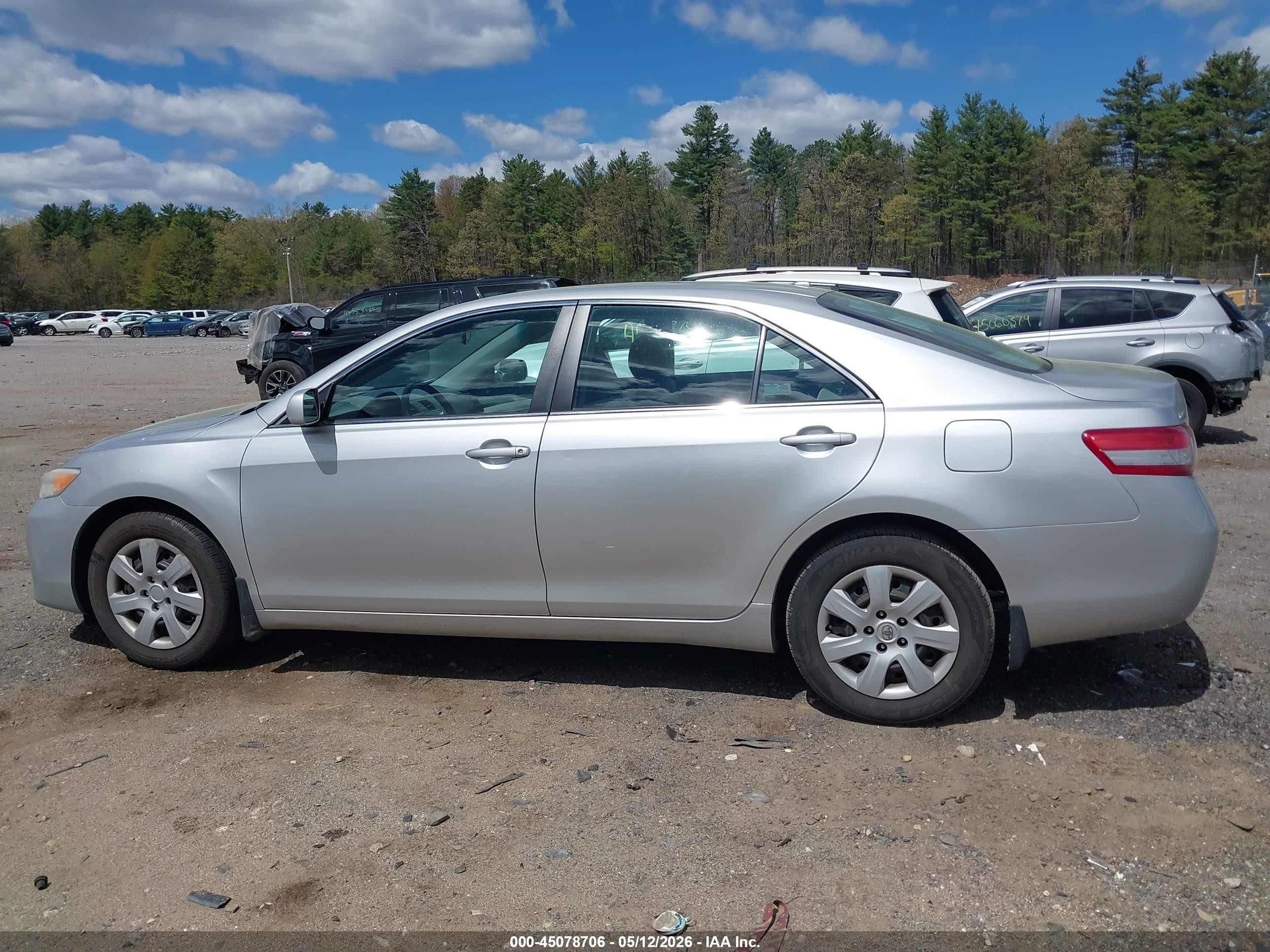 2010 Toyota Camry   Gray vin: 4T4BF3EK9AR049714