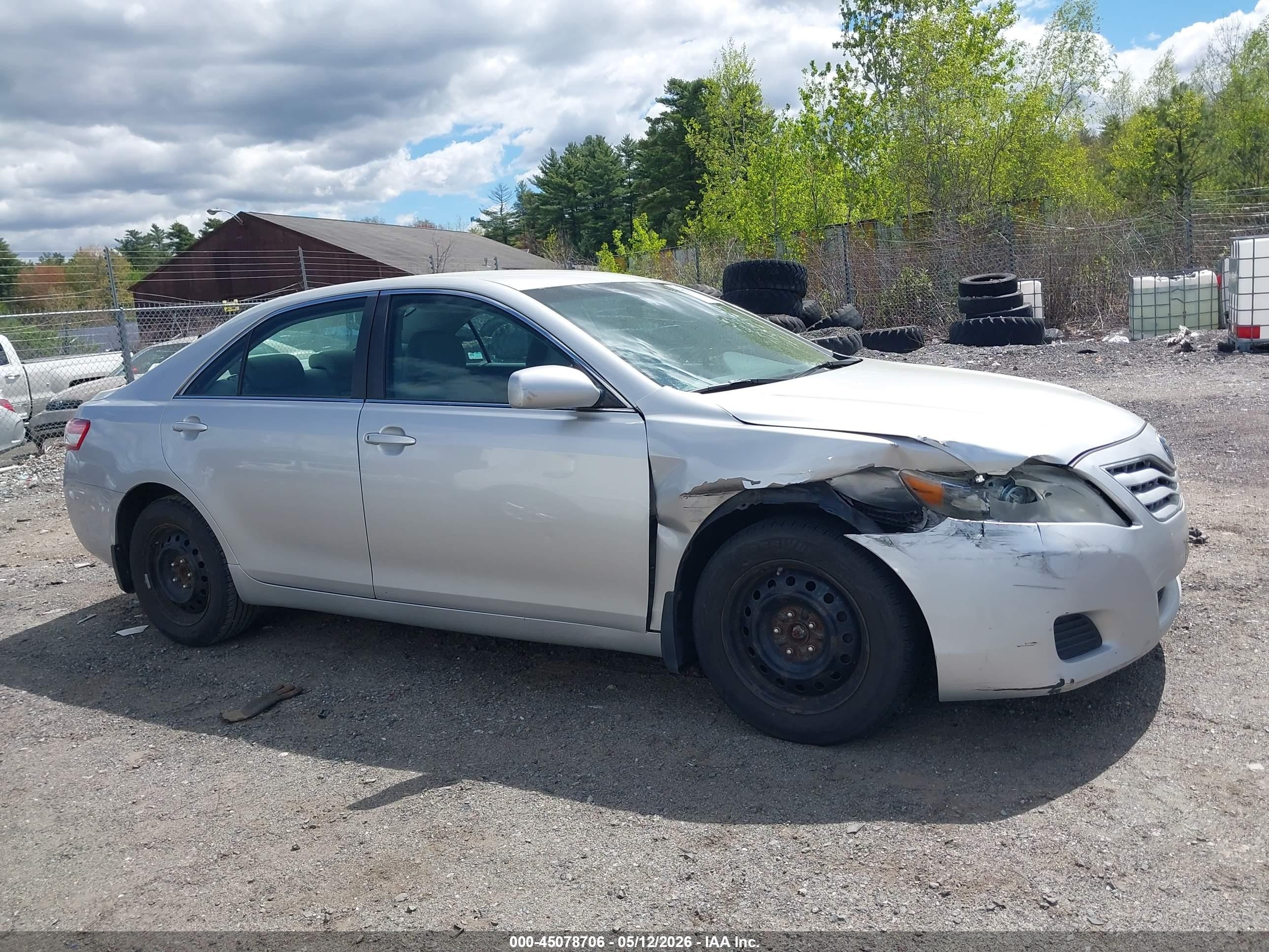 2010 Toyota Camry   Gray vin: 4T4BF3EK9AR049714