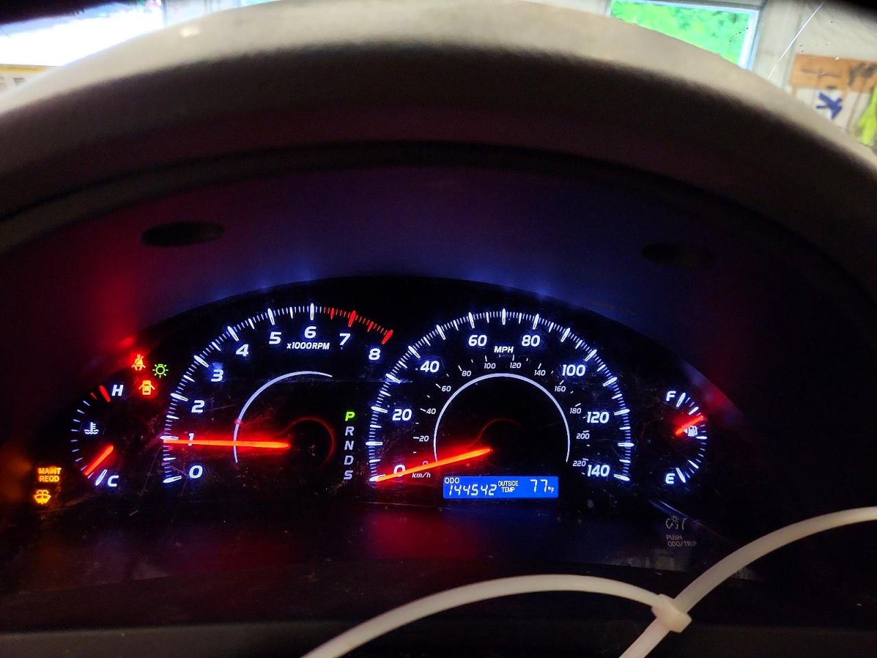 2010 Toyota Camry Le Blue vin: 4T4BF3EK9AR061118