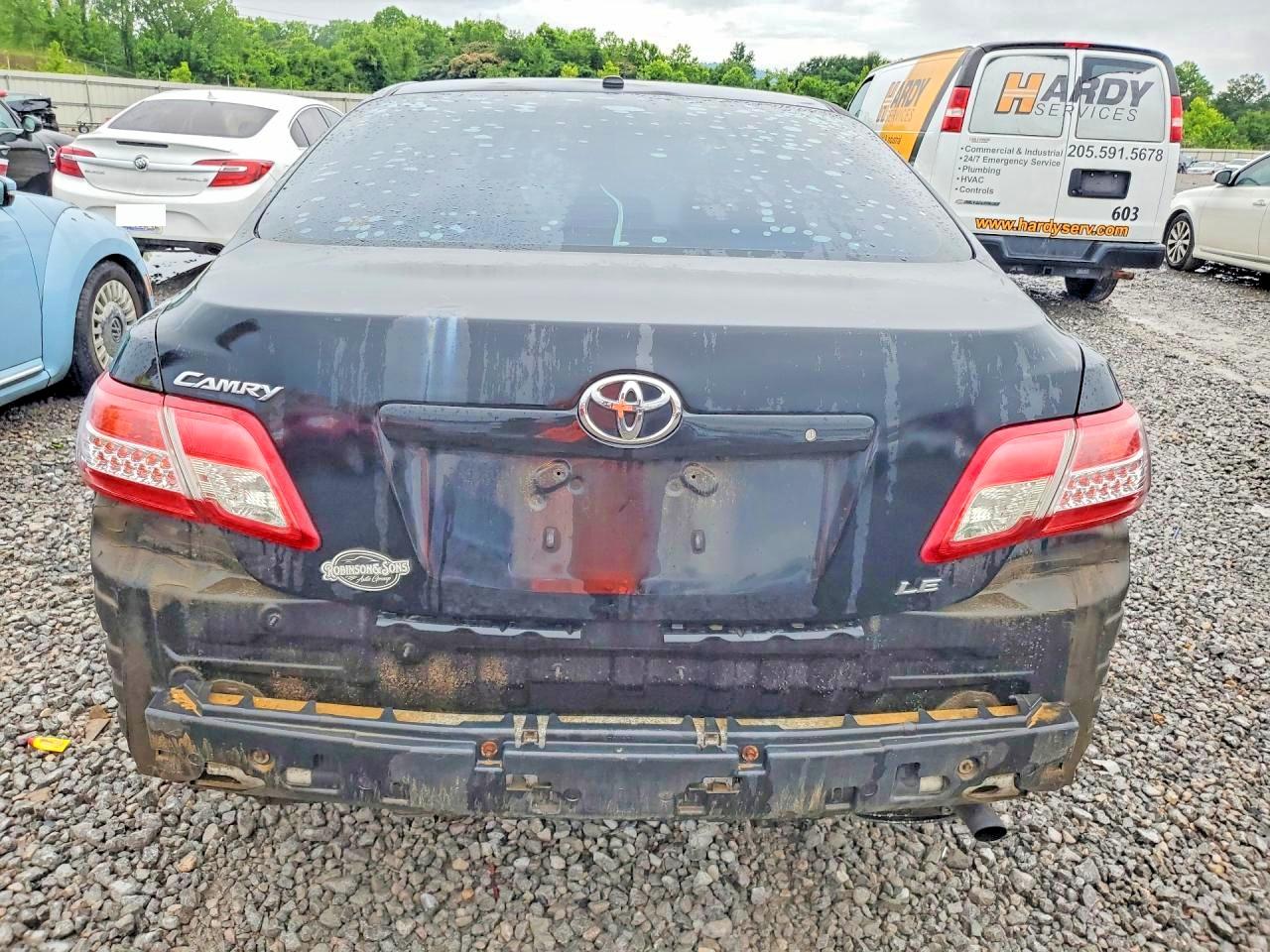 2010 Toyota Camry Le Black vin: 4T4BF3EK9AR062155