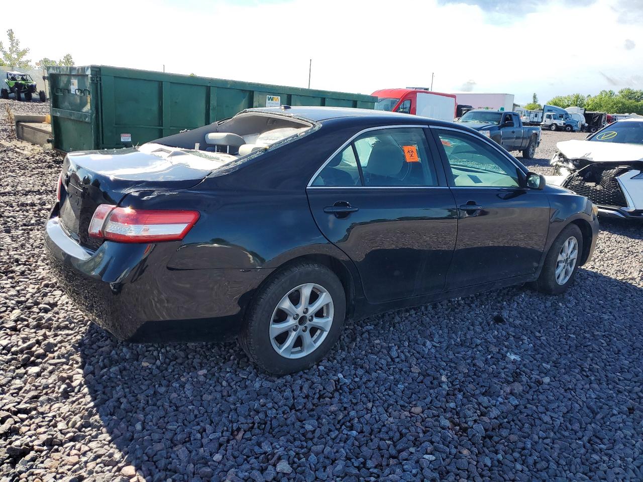 2010 Toyota Camry Le Black vin: 4T4BF3EK9AR074645